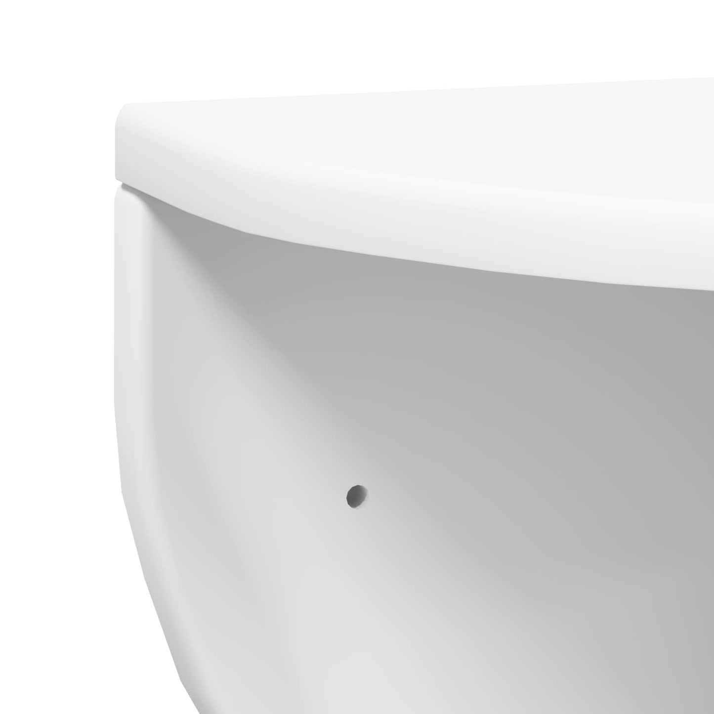 vidaXL Ράφι Τοίχου Επιτοίχιο Λευκό 38 x 19 x 19 εκ Επεξεργασμένο ξύλο