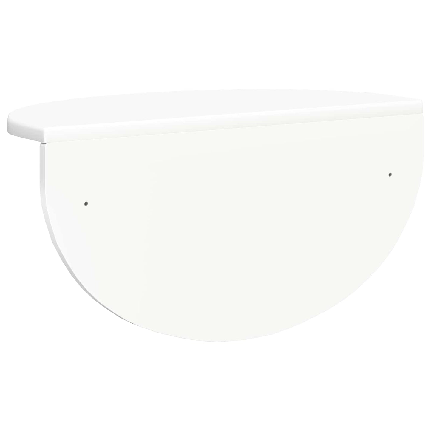 vidaXL Ράφι Τοίχου Επιτοίχιο Λευκό 38 x 19 x 19 εκ Επεξεργασμένο ξύλο