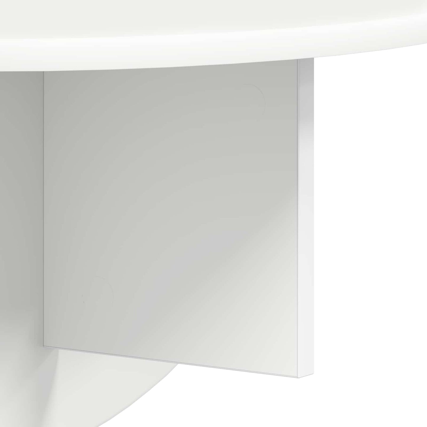 vidaXL Ράφι Τοίχου 2 pcs Λευκό 38 x 19 x 19 εκ Επεξεργασμένο ξύλο