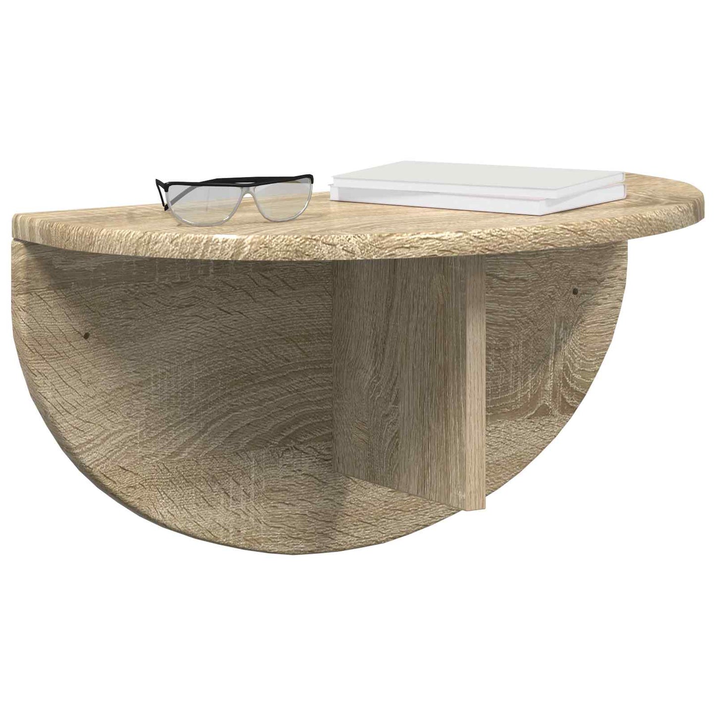 vidaXL Ράφι Τοίχου Επιτοίχιο Δρύς Sonoma 48 x 24 x 24 εκ