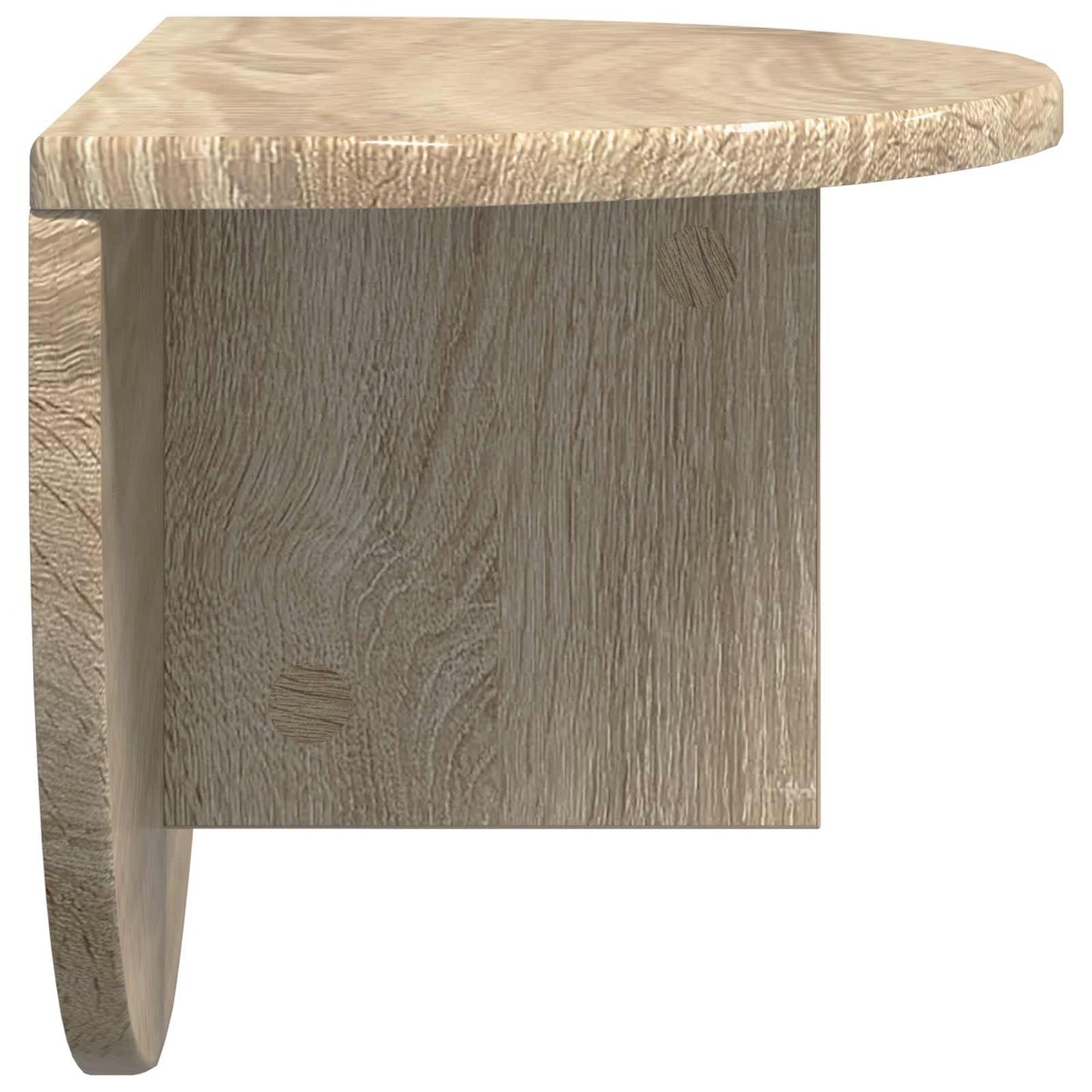 vidaXL Ράφι Τοίχου Επιτοίχιο Δρύς Sonoma 48 x 24 x 24 εκ