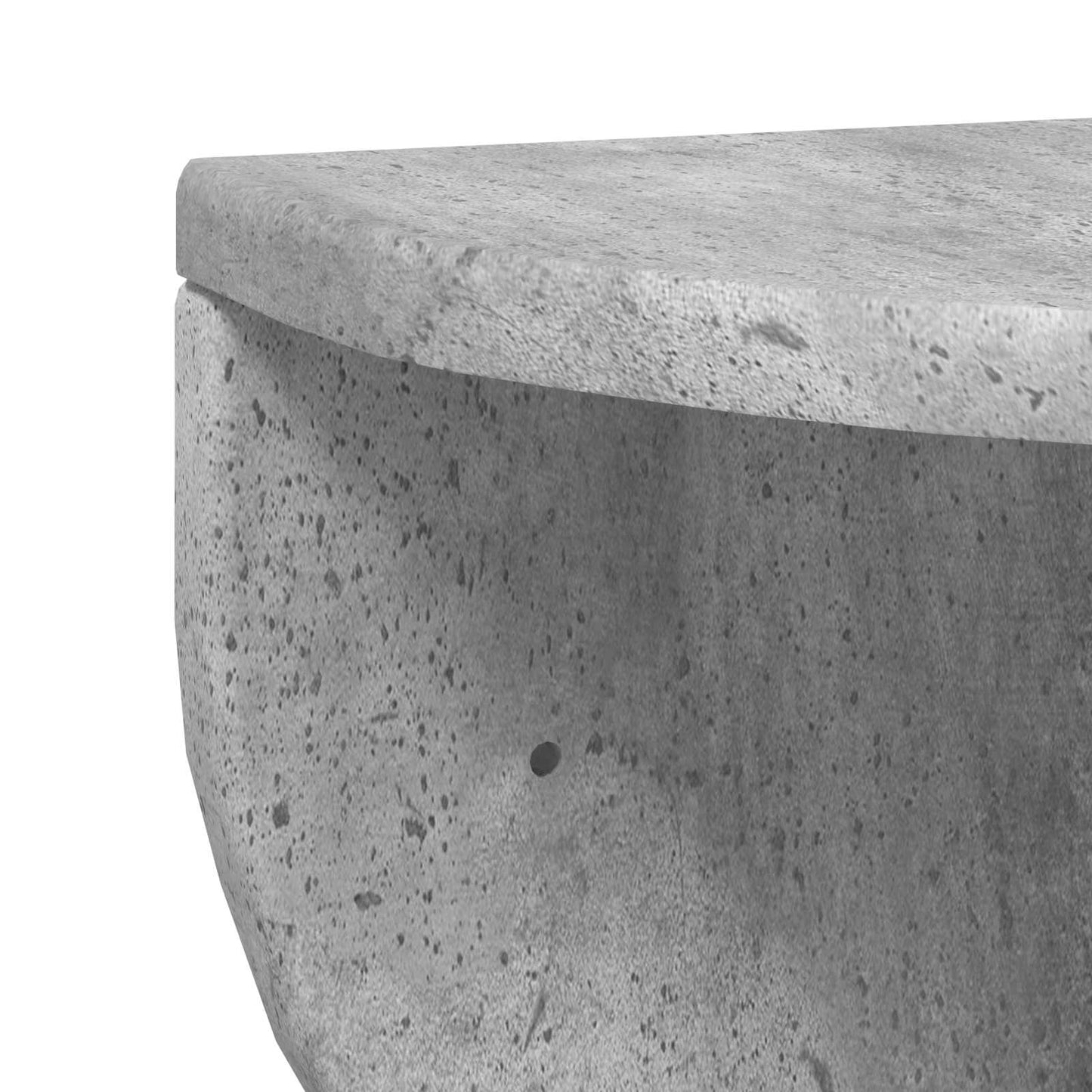 vidaXL Ράφι Τοίχου Επιτοίχιο Σκυρόδεμα Γκρι 48 x 24 x 24 εκ