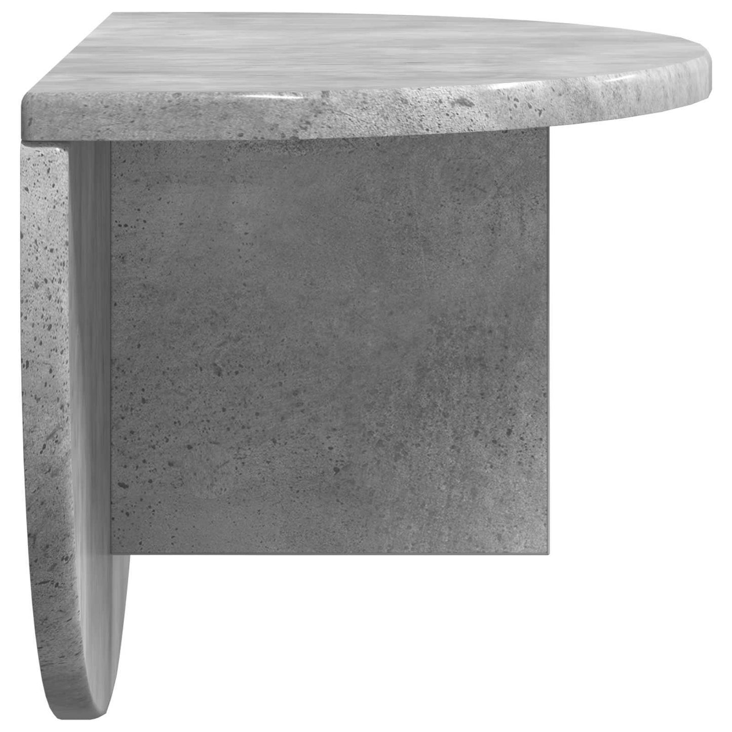 vidaXL Ράφι Τοίχου Επιτοίχιο Σκυρόδεμα Γκρι 48 x 24 x 24 εκ
