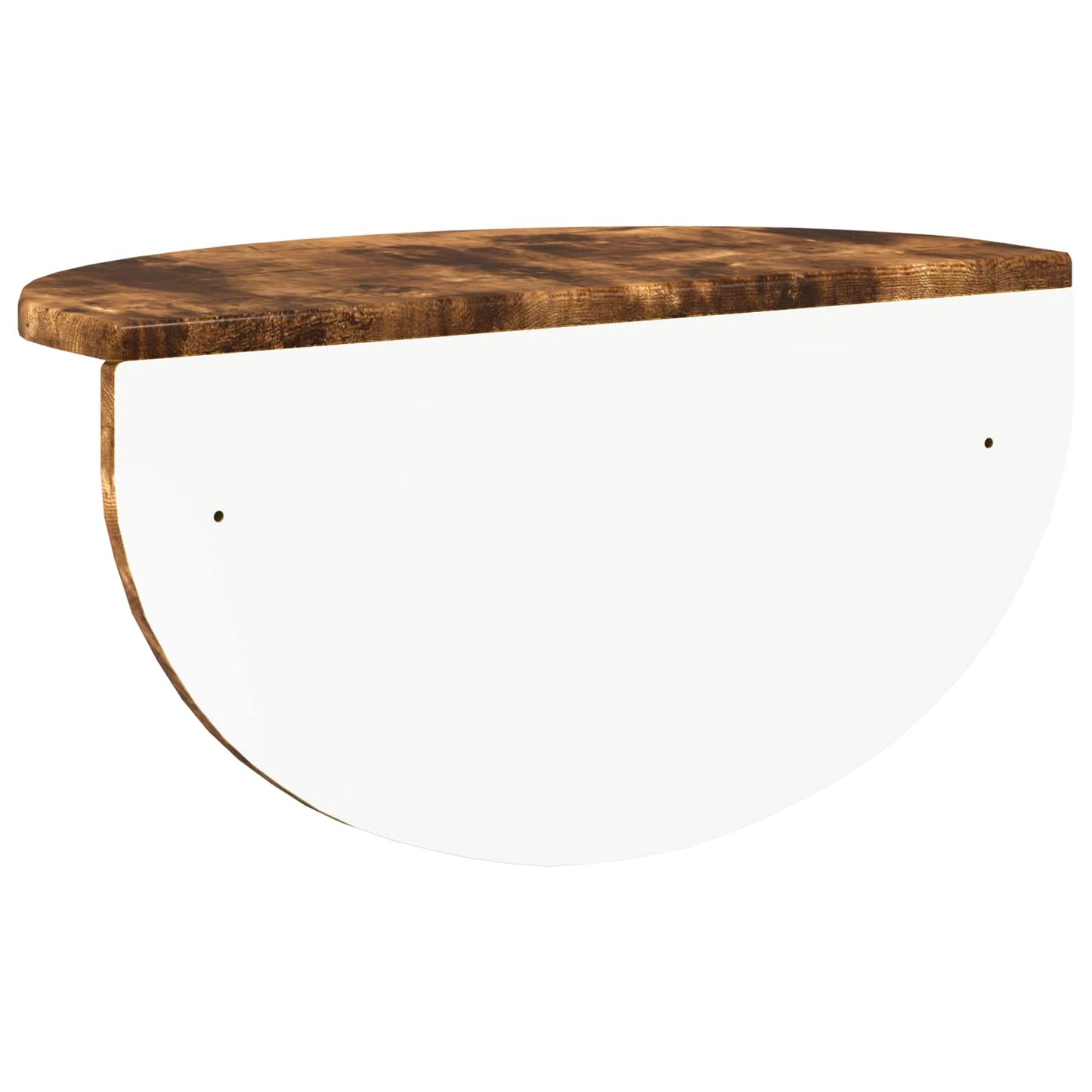 vidaXL Ράφι Τοίχου Επιτοίχιο Καπνιστό Δρύς 48 x 24 x 24 εκ