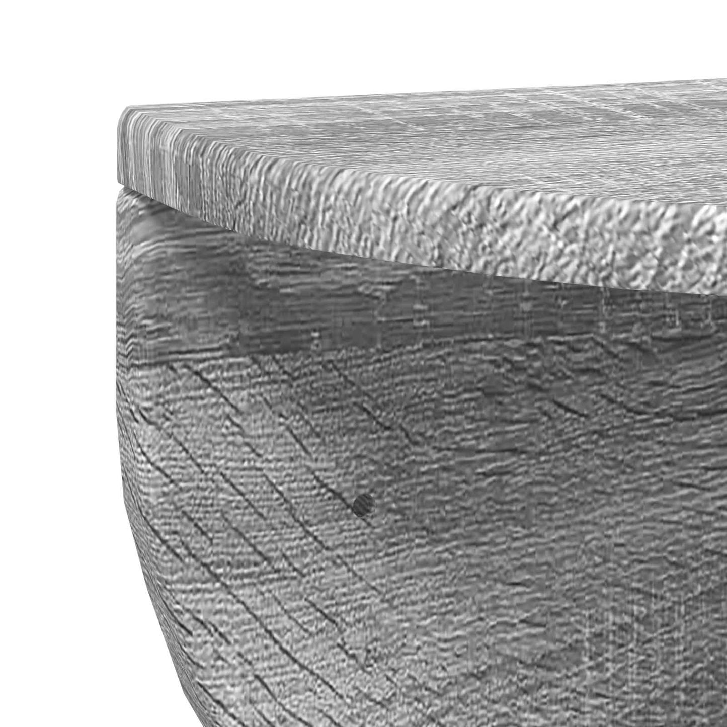vidaXL Ράφι Τοίχου Επιτοίχιο 2 pcs Γκρίζο Σονομα 38 x 19 x 19 εκ