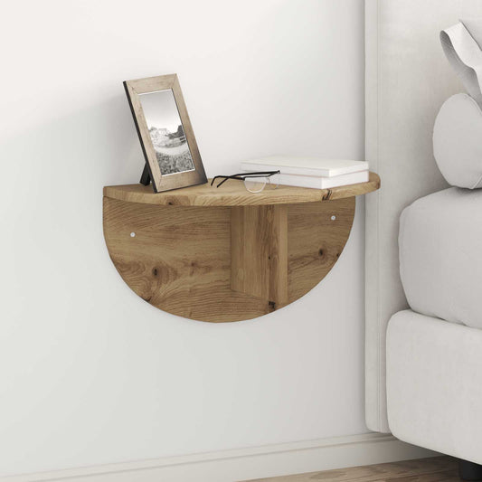 vidaXL Ράφι Τοίχου 2 τμχ. Artisan Oak 48 x 24 x 24 εκ