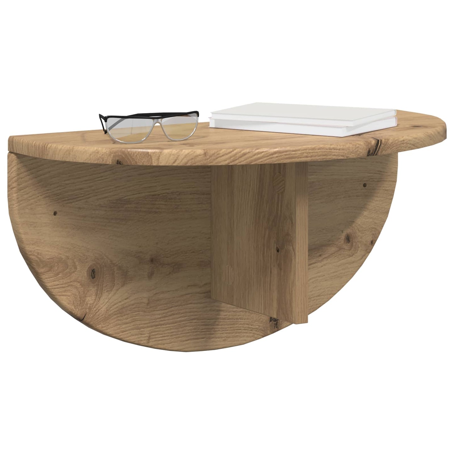 vidaXL Ράφι Τοίχου Επιτοίχιο 2 pcs Artisan Oak 38 x 19 x 19 εκ