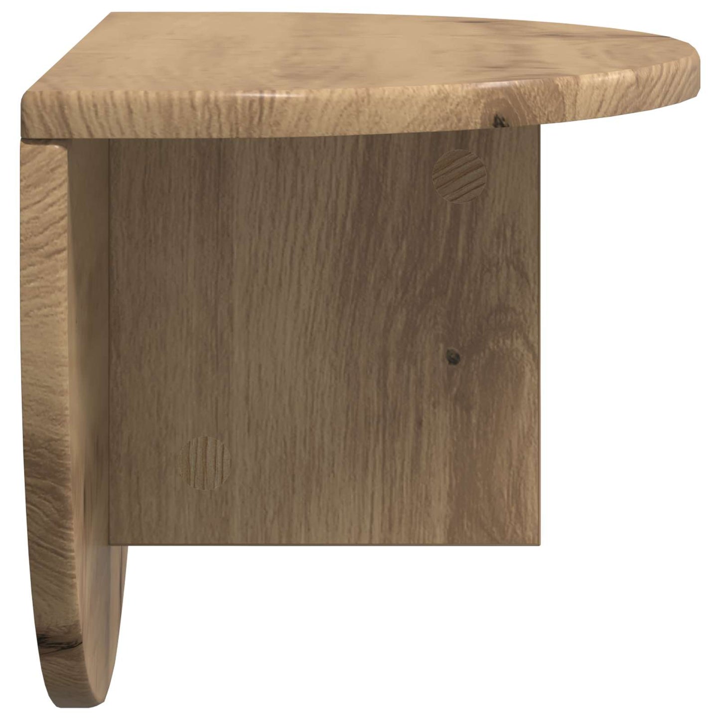 vidaXL Ράφι Τοίχου Επιτοίχιο 2 pcs Artisan Oak 38 x 19 x 19 εκ