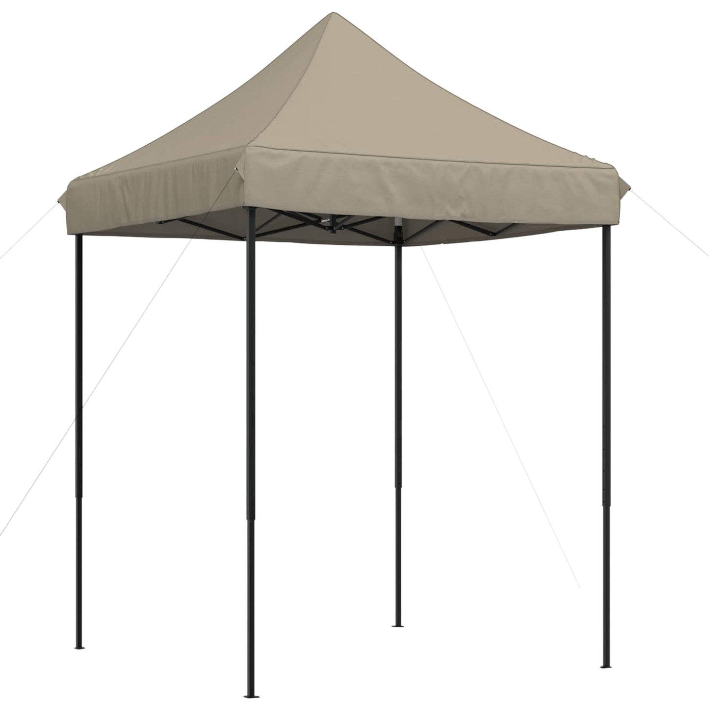vidaXL Σκηνή Πάρτυ Taupe 200 x 200 x 306 εκ. Ύφασμα Όξφορντ