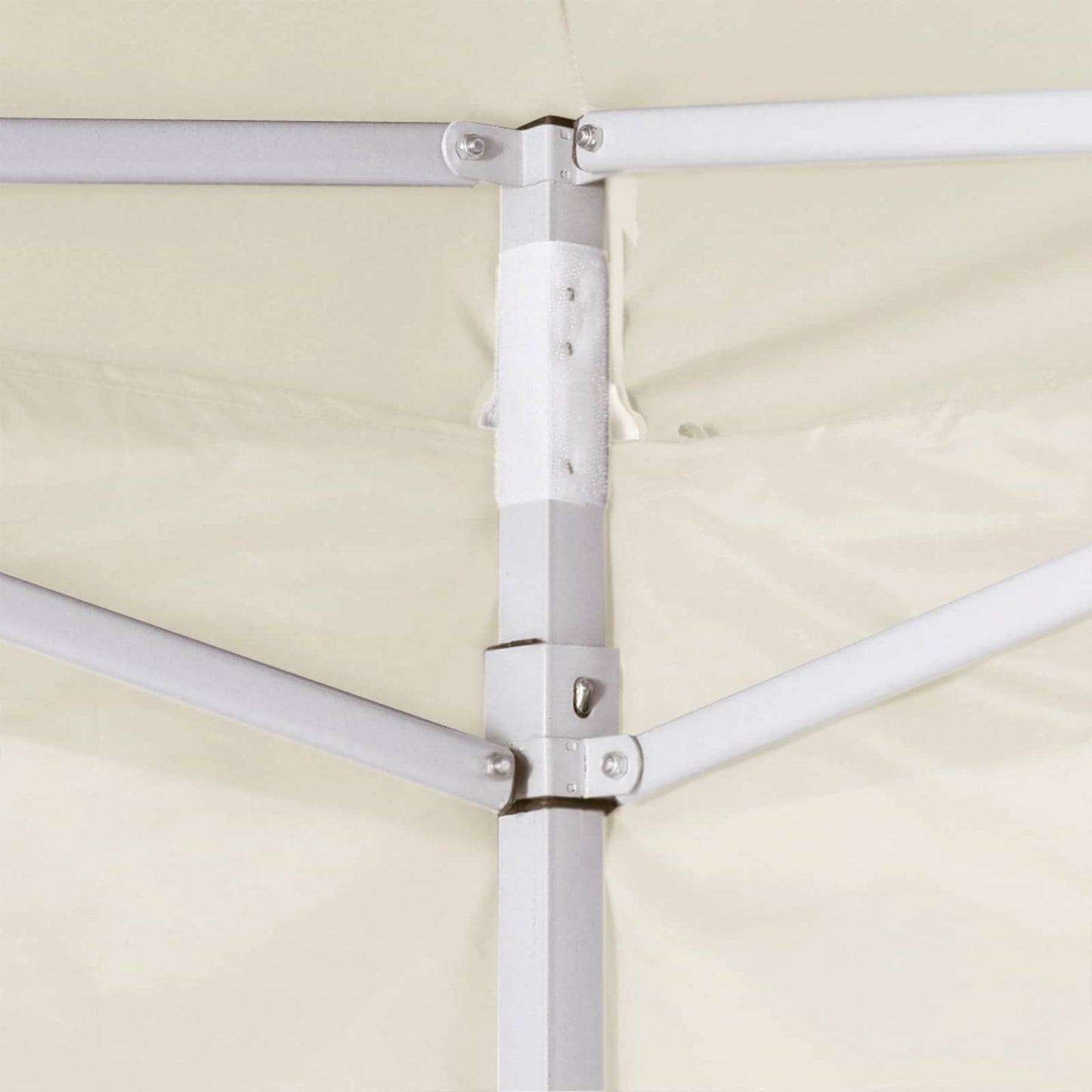 vidaXL Σκηνή Πάρτυ Κρεμ 200 x 200 x 315 εκ. Ύφασμα Όξφορντ