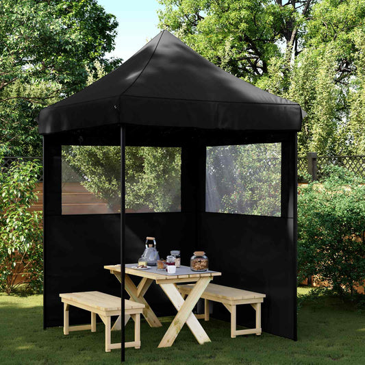 vidaXL Σκηνή Πάρτυ Μαύρο 200 x 200 x 306 εκ. Ύφασμα Όξφορντ