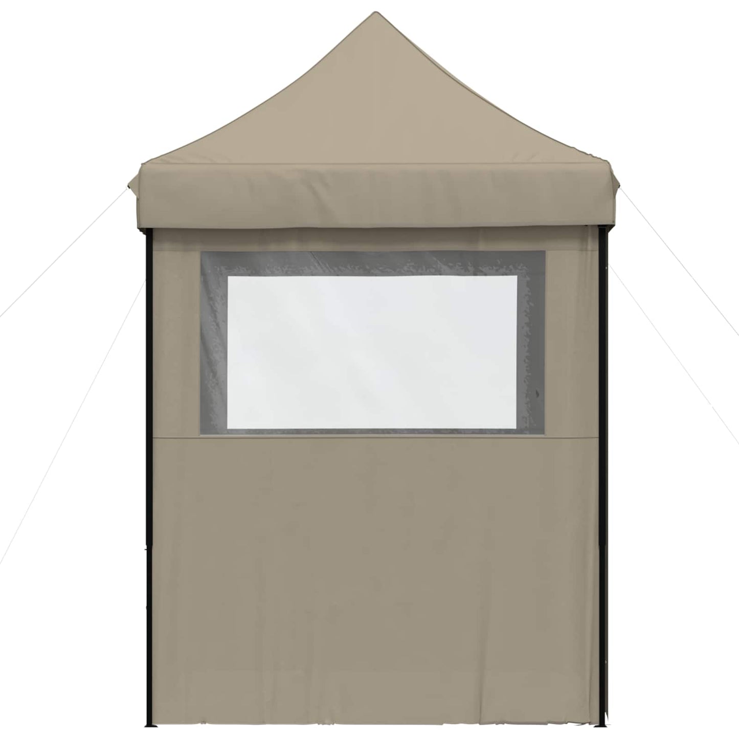 vidaXL Σκηνή Πάρτυ Taupe 200 x 200 x 306 εκ. Ύφασμα Όξφορντ