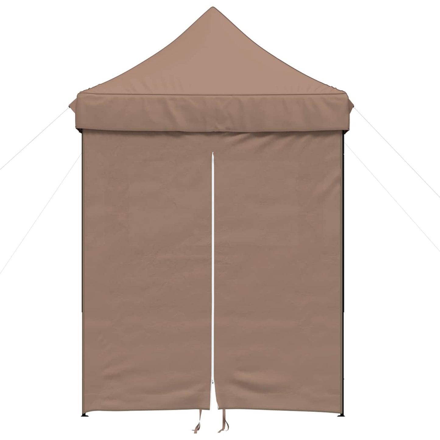 vidaXL Σκηνή Πάρτυ Καφέ 200 x 200 x 306 εκ. Ύφασμα Όξφορντ