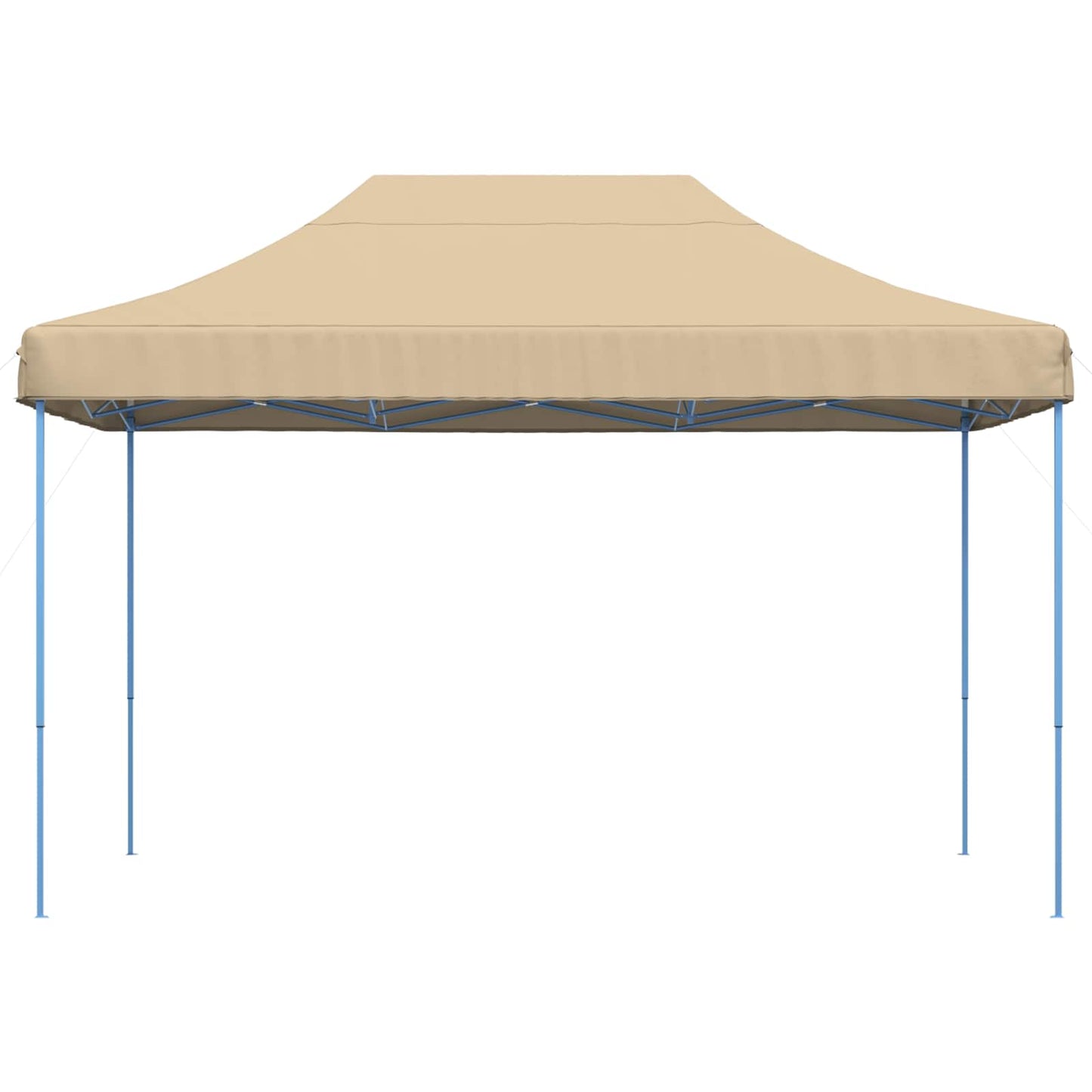 vidaXL Σκηνή Πάρτυ Μπεζ 279 x 410 x 315 εκ. Ύφασμα Όξφορντ