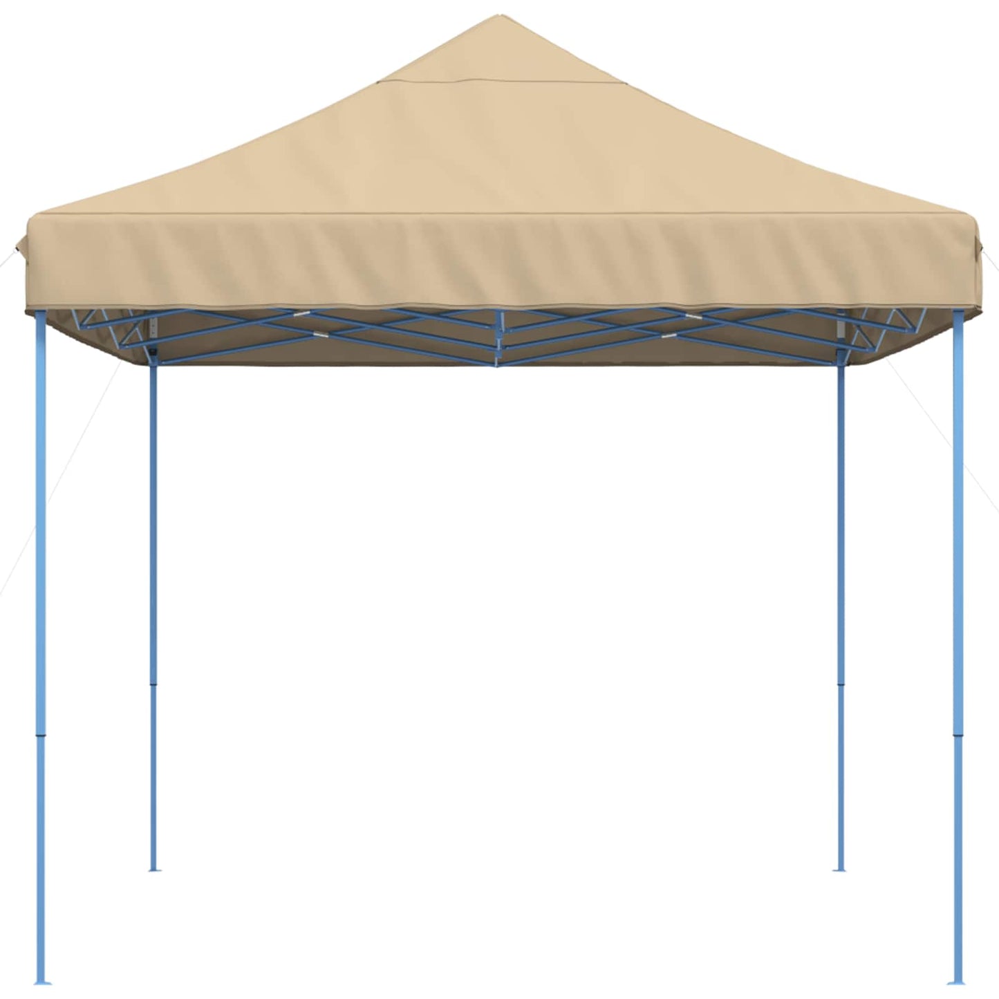 vidaXL Σκηνή Πάρτυ Μπεζ 279 x 410 x 315 εκ. Ύφασμα Όξφορντ