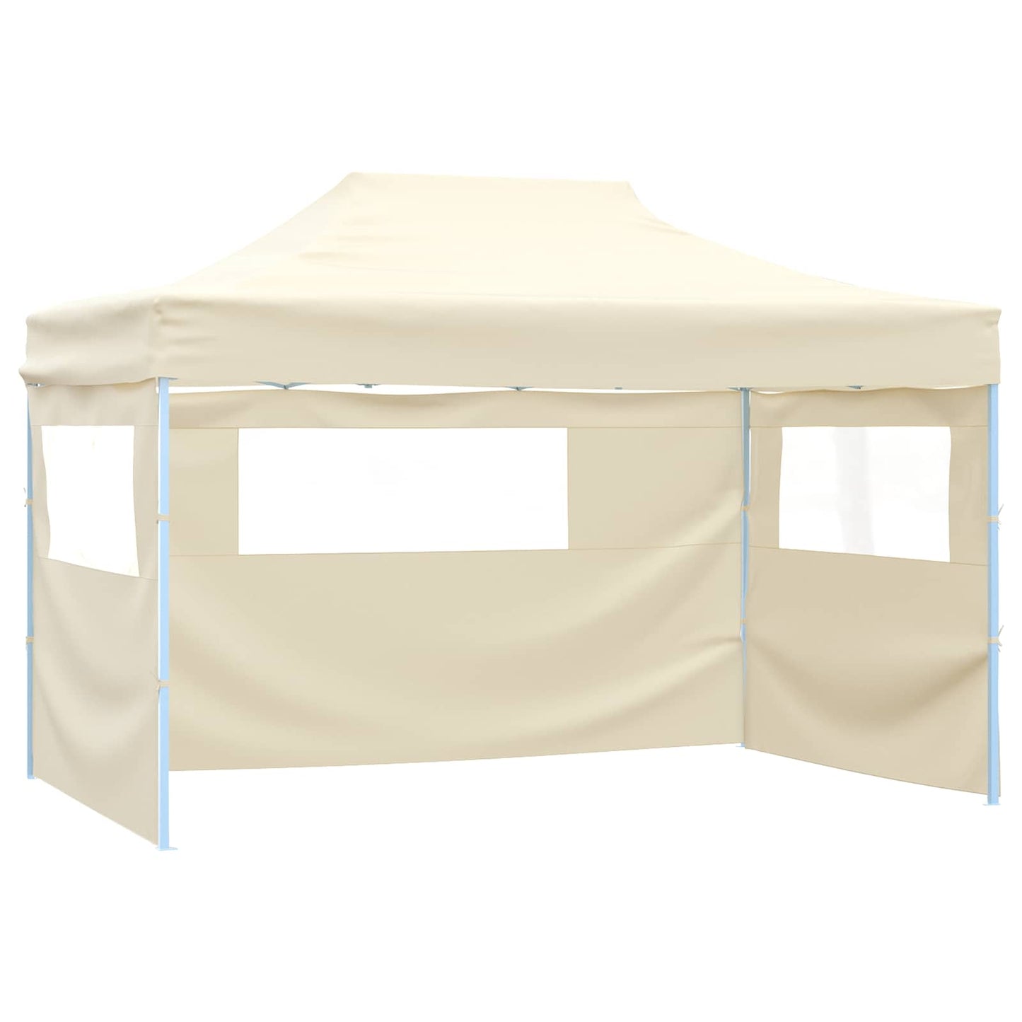 vidaXL Σκηνή Πάρτυ Κρεμ 280 x 410 x 315 εκ. Ύφασμα Όξφορντ