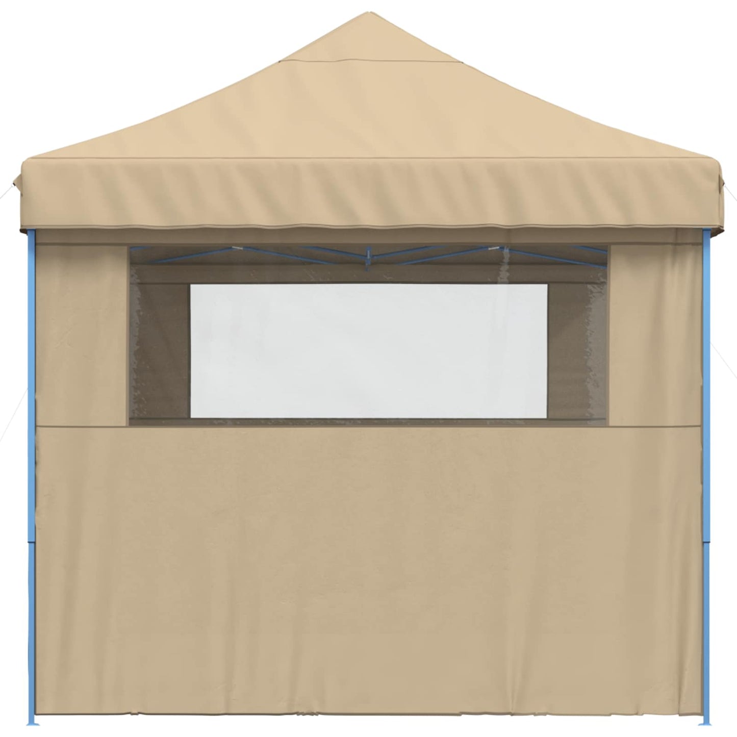 vidaXL Σκηνή Πάρτυ Μπεζ 279 x 410 x 315 εκ. Ύφασμα Όξφορντ