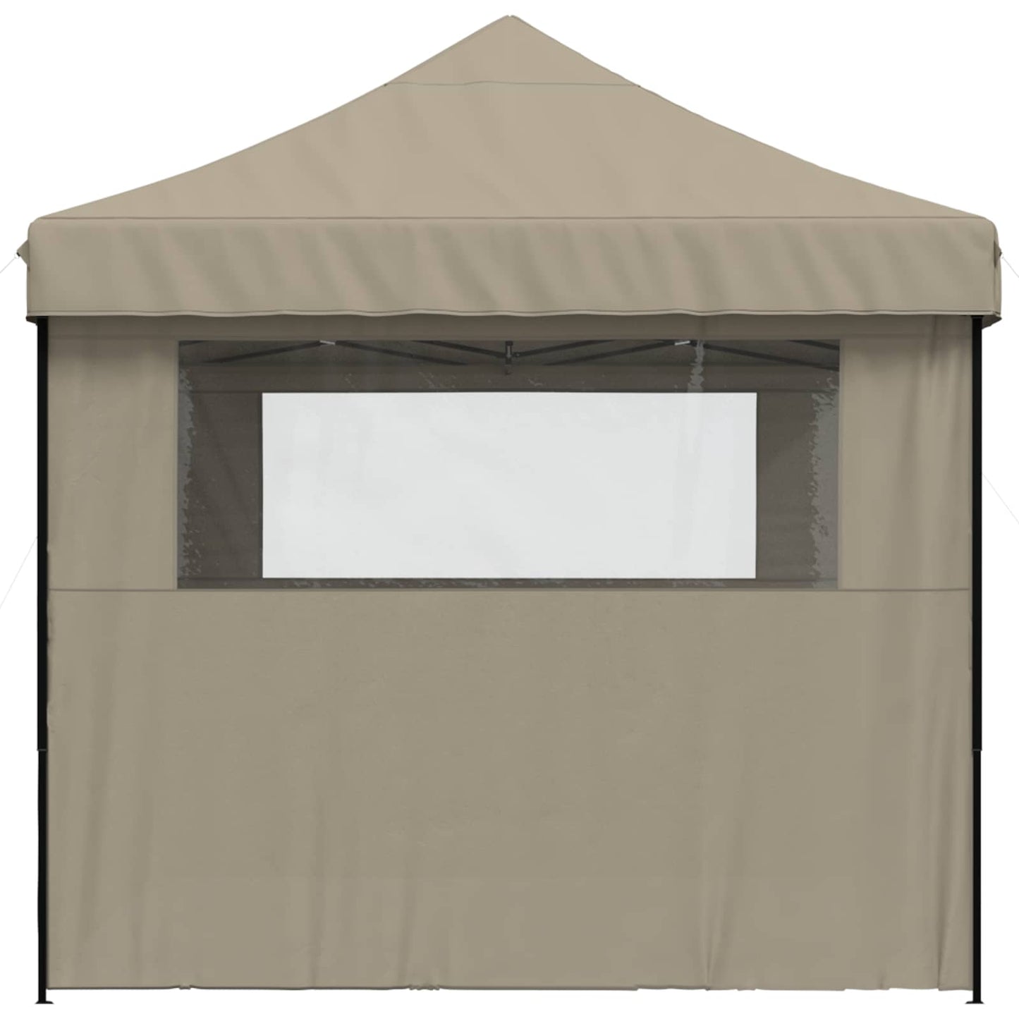 vidaXL Σκηνή Πάρτυ Taupe 279 x 410 x 315 εκ. Ύφασμα Όξφορντ