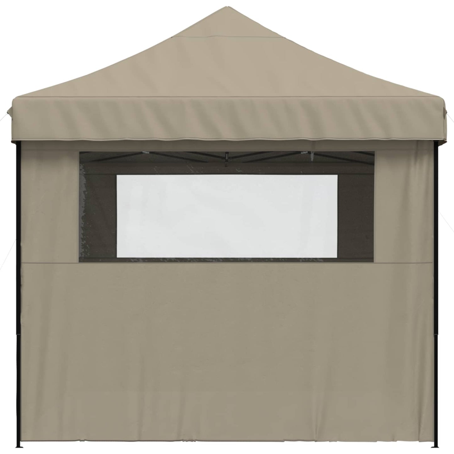 vidaXL Σκηνή Πάρτυ Taupe 279 x 410 x 315 εκ. Ύφασμα Όξφορντ