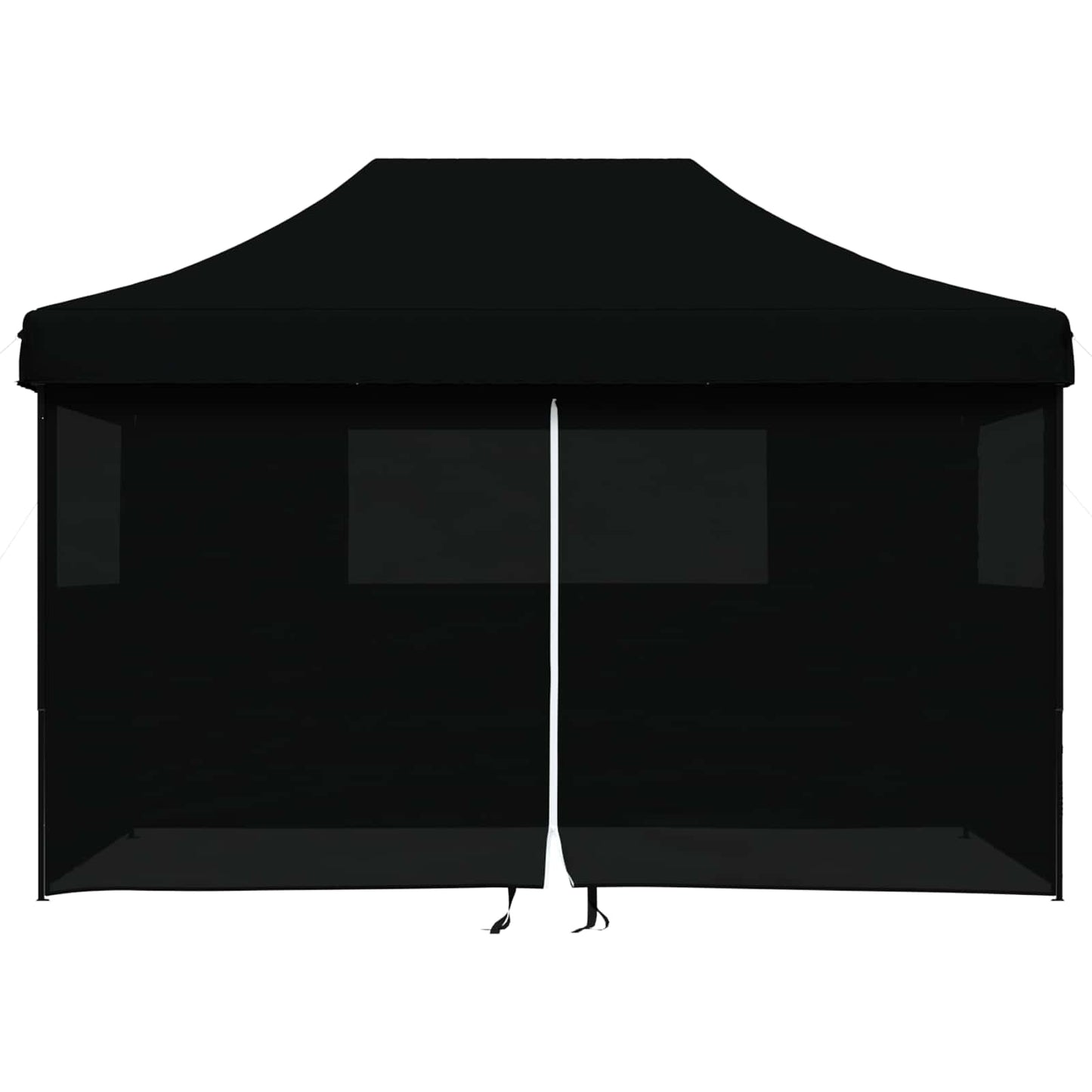vidaXL Σκηνή Πάρτυ Μαύρο 279 x 410 x 315 εκ. Ύφασμα Όξφορντ