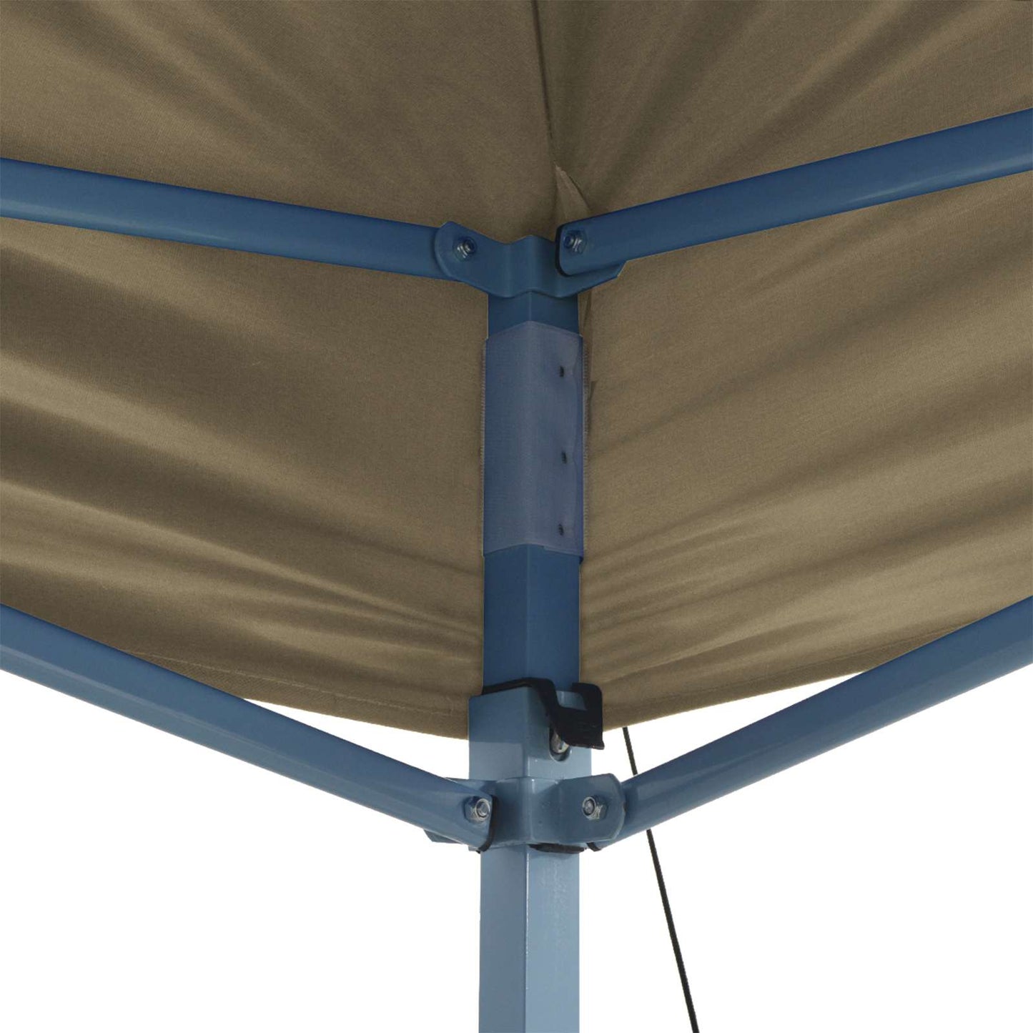 vidaXL Σκηνή Πάρτυ Κρεμ 291 x 431 x 315 εκ. Ύφασμα Όξφορντ