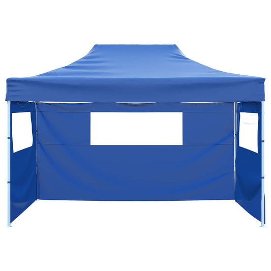 vidaXL Σκηνή Πάρτυ Μπλε 291 x 431 x 315 εκ. Ύφασμα Όξφορντ