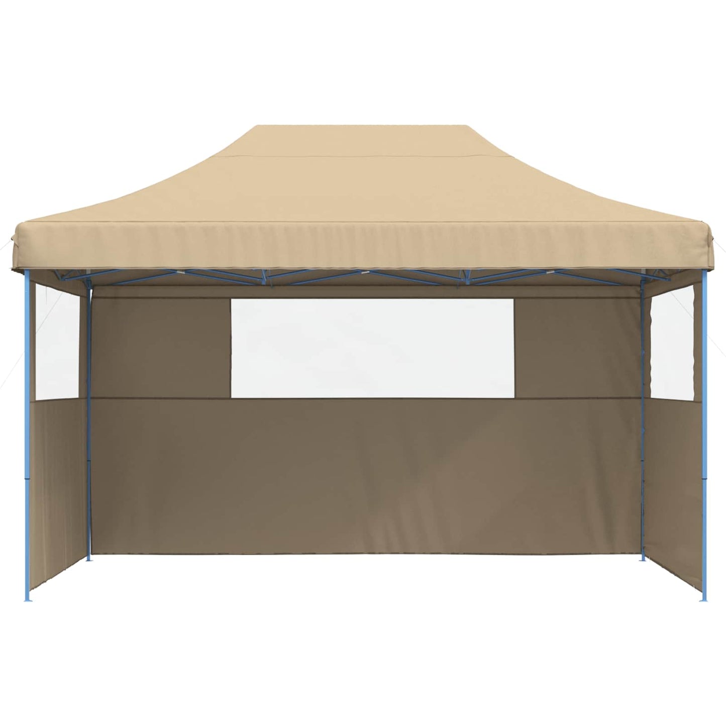 vidaXL Σκηνή Πάρτυ Μπεζ 292 x 440 x 315 εκ. Ύφασμα Όξφορντ