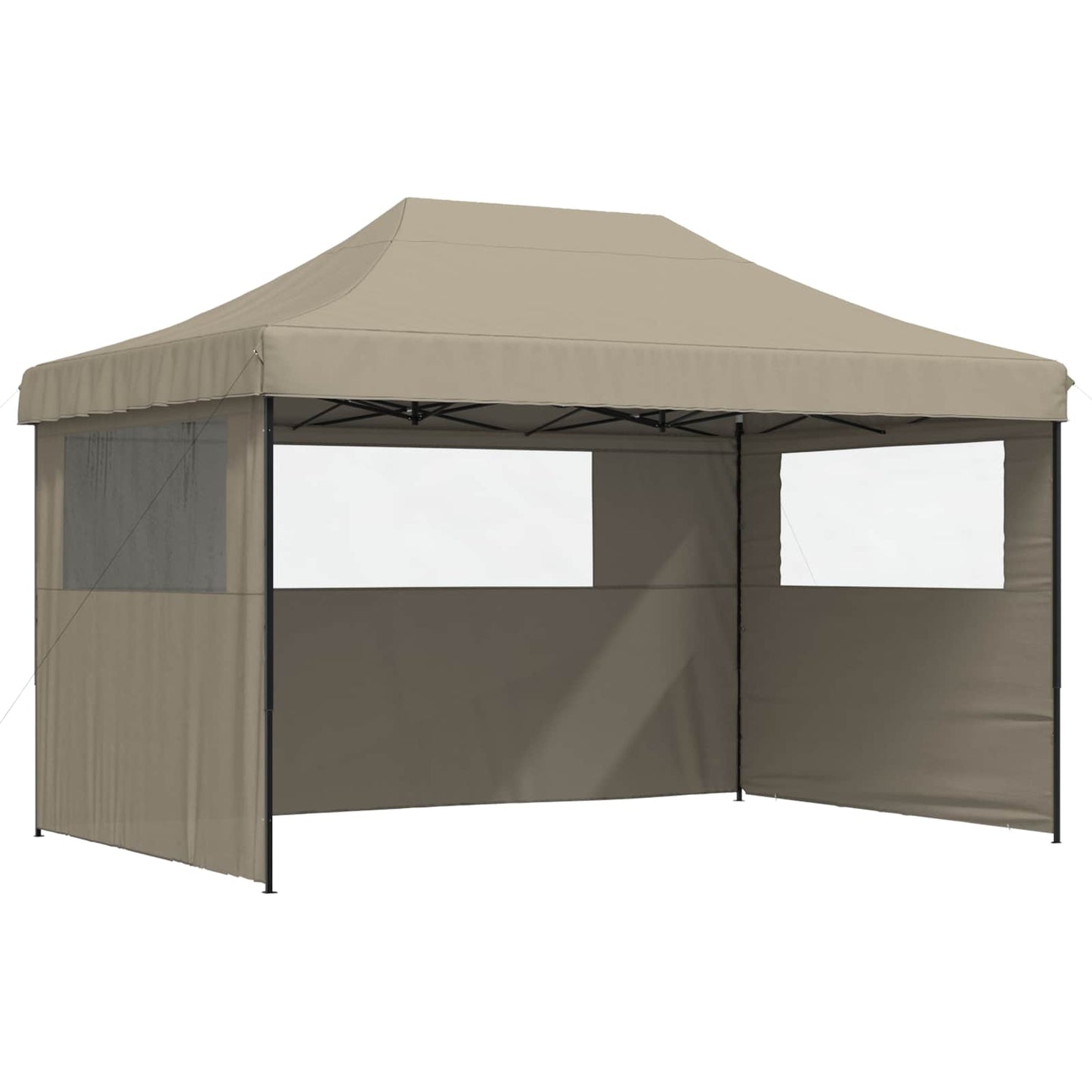 vidaXL Σκηνή Πάρτυ Taupe 292 x 440 x 315 εκ. Ύφασμα Όξφορντ