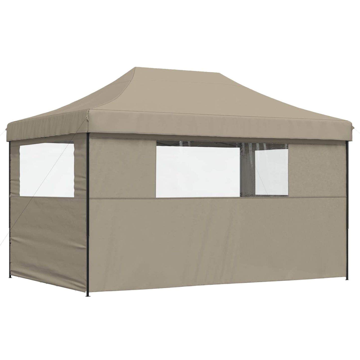 vidaXL Σκηνή Πάρτυ Taupe 292 x 440 x 315 εκ. Ύφασμα Όξφορντ