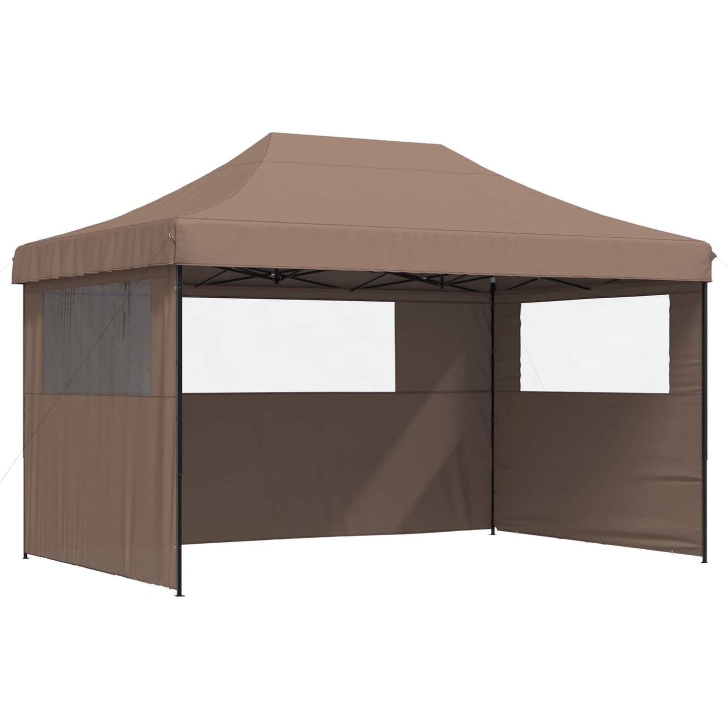 vidaXL Σκηνή Πάρτυ Καφέ 292 x 440 x 315 εκ. Ύφασμα Όξφορντ