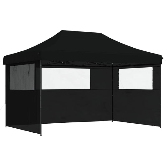 vidaXL Σκηνή Πάρτυ Μαύρο 292 x 440 x 315 εκ. Ύφασμα Όξφορντ