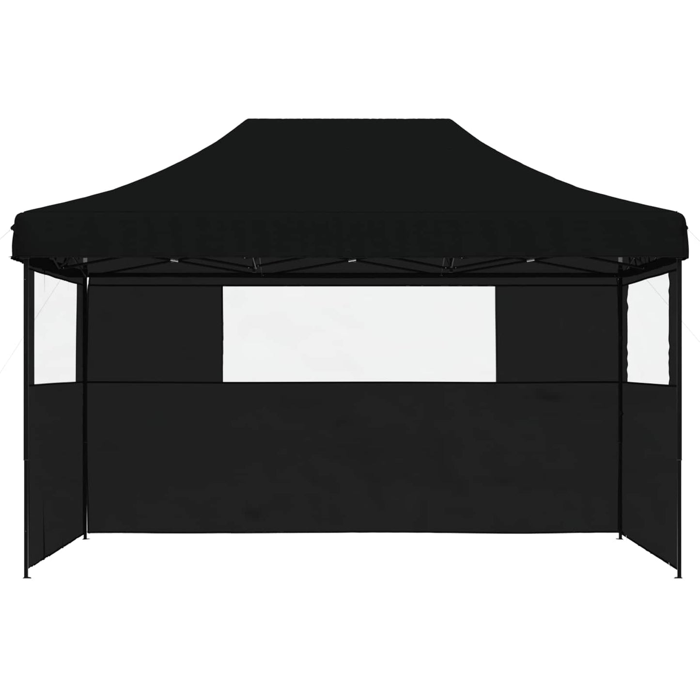 vidaXL Σκηνή Πάρτυ Μαύρο 292 x 440 x 315 εκ. Ύφασμα Όξφορντ