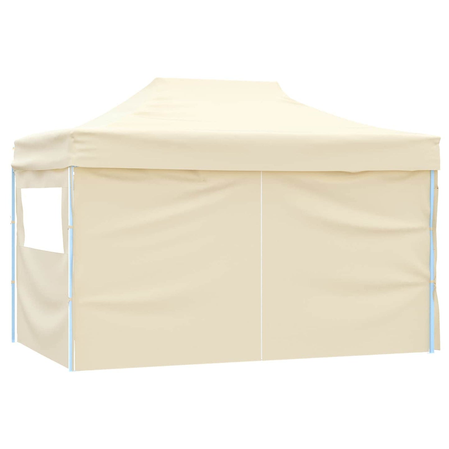 vidaXL Σκηνή Πάρτυ Κρεμ 291 x 431 x 315 εκ. Ύφασμα Όξφορντ