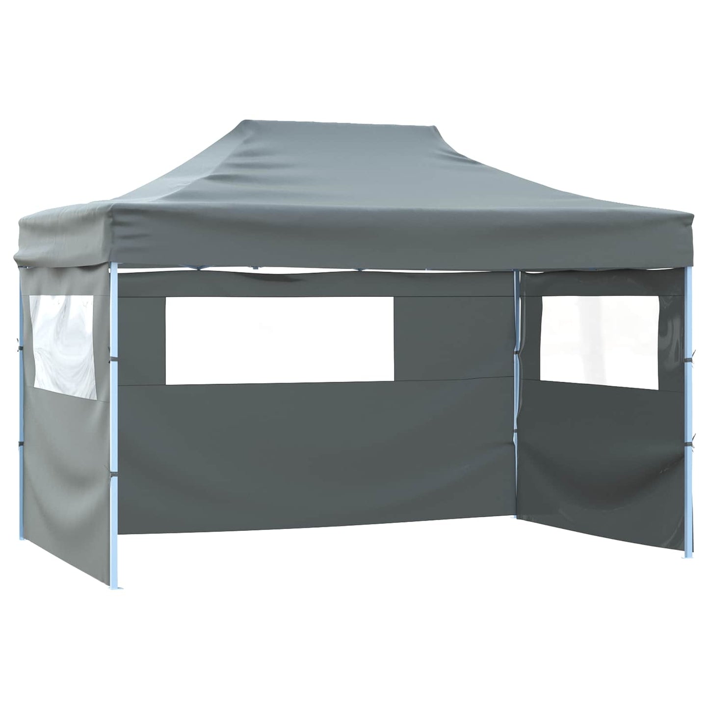 vidaXL Σκηνή Πάρτυ Ανθρακί 291 x 431 x 315 εκ. Ύφασμα Όξφορντ