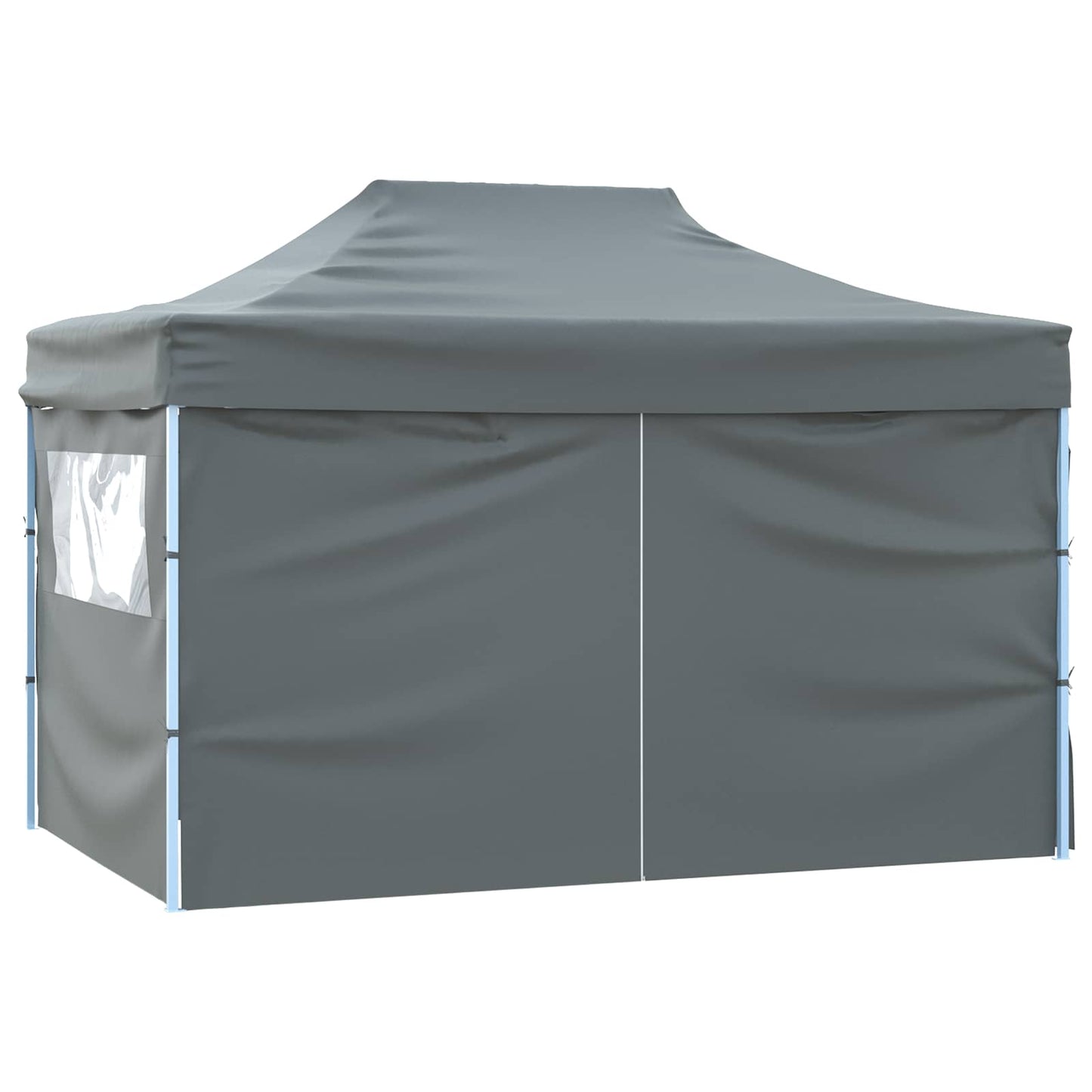 vidaXL Σκηνή Πάρτυ Ανθρακί 291 x 431 x 315 εκ. Ύφασμα Όξφορντ
