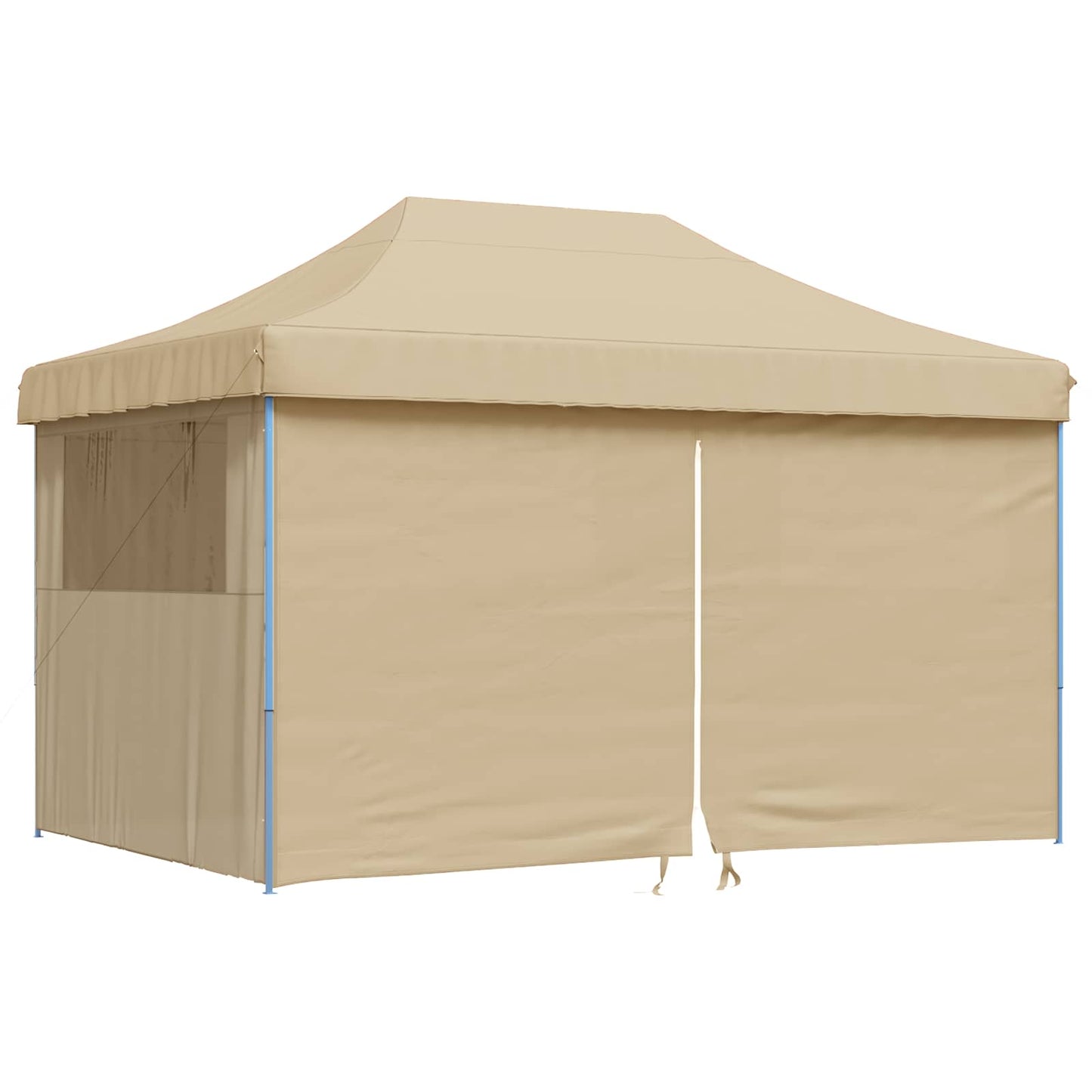 vidaXL Σκηνή Πάρτυ Μπεζ 292 x 440 x 315 εκ. Ύφασμα Όξφορντ