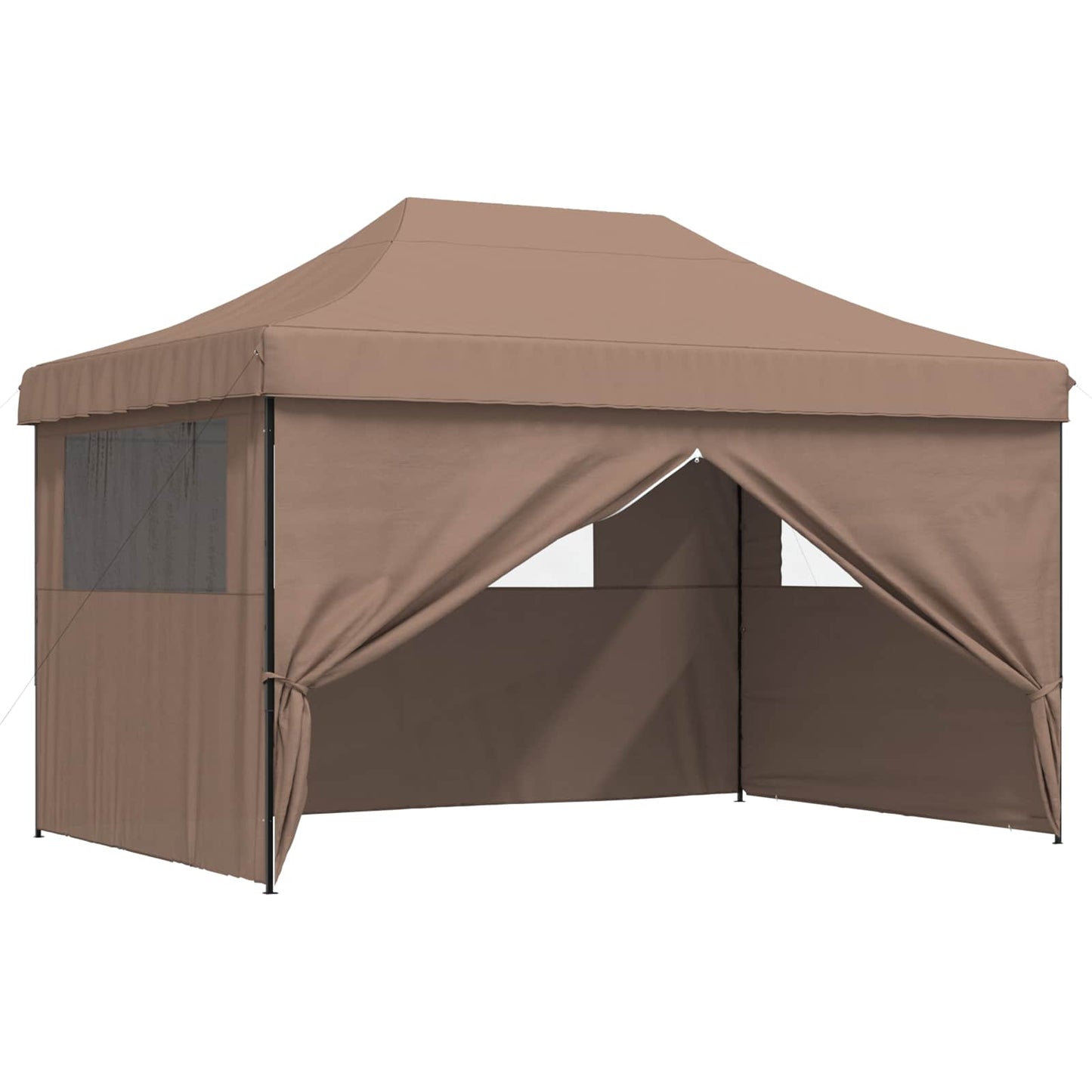 vidaXL Σκηνή Πάρτυ Καφέ 292 x 440 x 315 εκ. Ύφασμα Όξφορντ