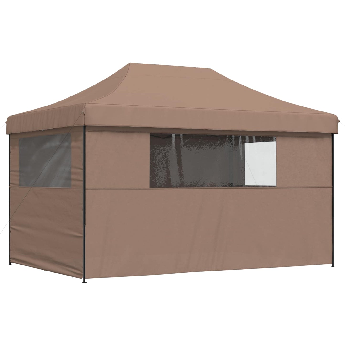 vidaXL Σκηνή Πάρτυ Καφέ 292 x 440 x 315 εκ. Ύφασμα Όξφορντ