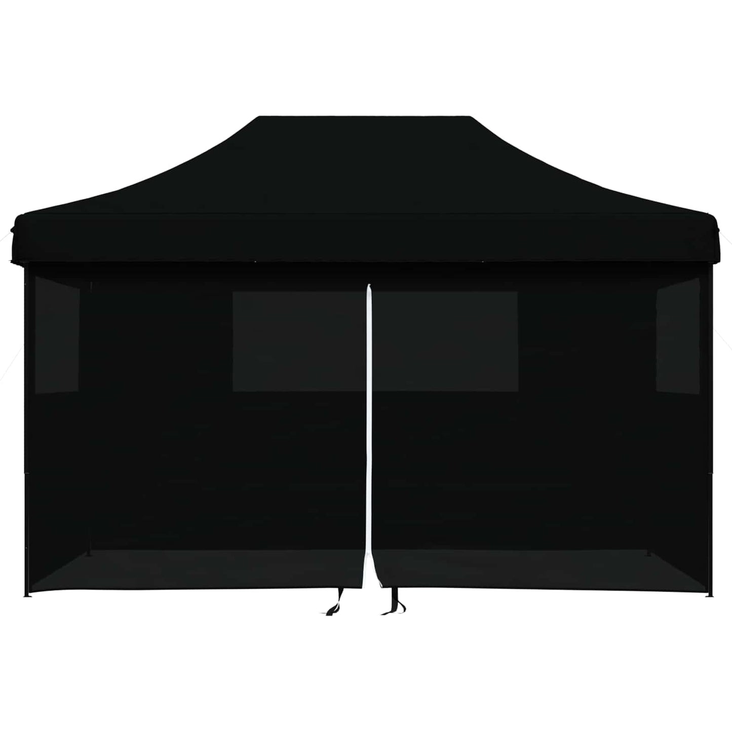 vidaXL Σκηνή Πάρτυ Μαύρο 292 x 440 x 315 εκ. Ύφασμα Όξφορντ