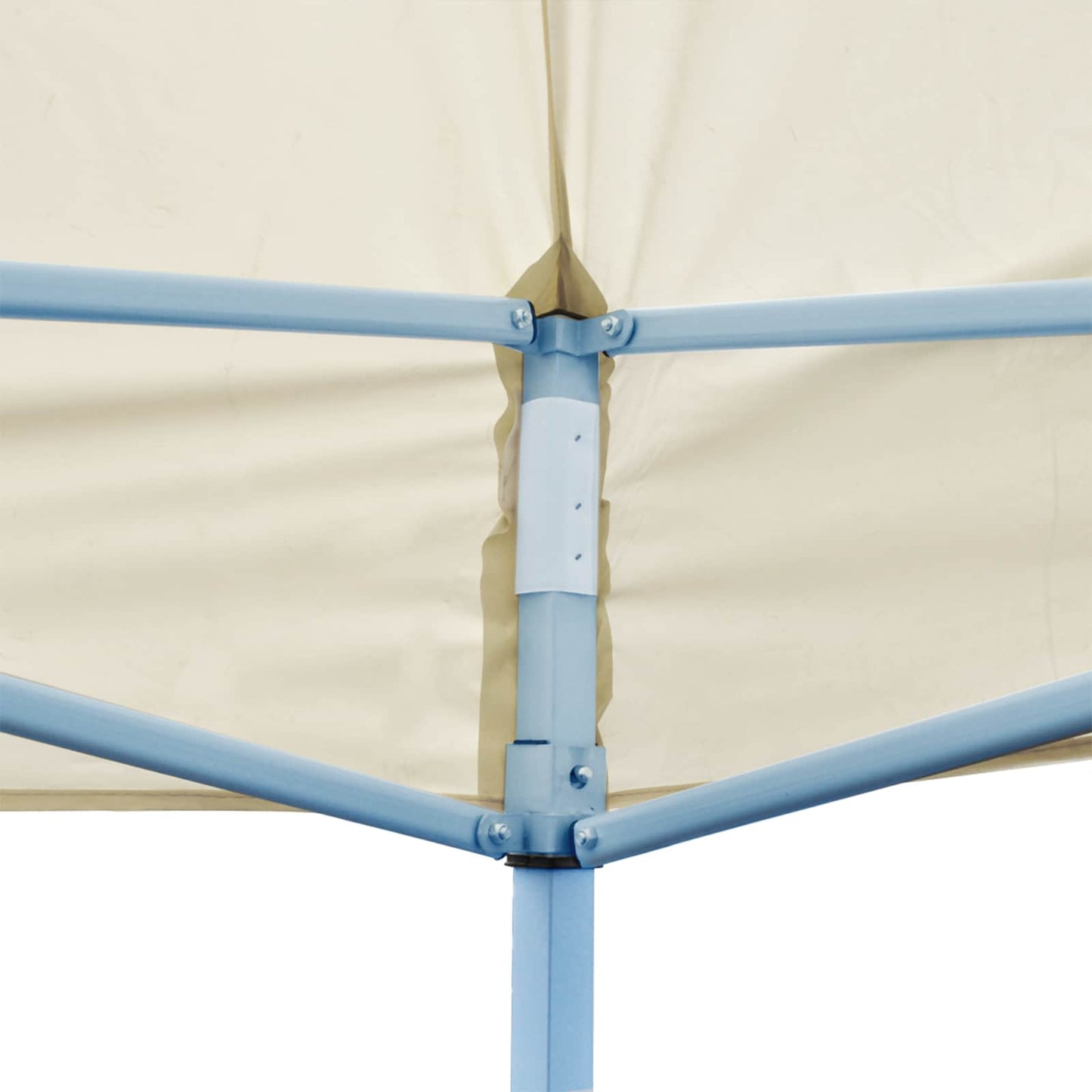 vidaXL Σκηνή Πάρτυ Κρεμ 291 x 580 x 315 εκ Ύφασμα Όξφορντ