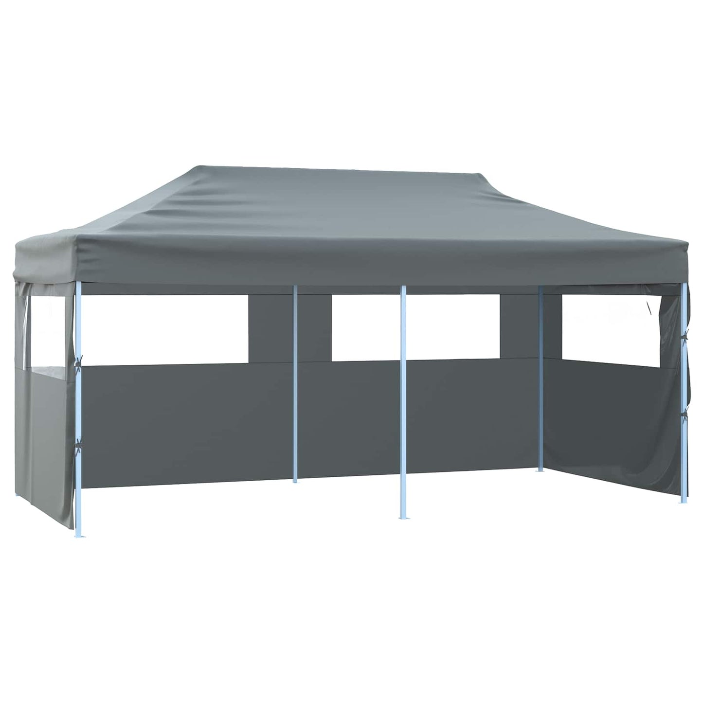 vidaXL Σκηνή Πάρτυ Ανθρακί 291 x 580 x 315 εκ Ύφασμα Όξφορντ