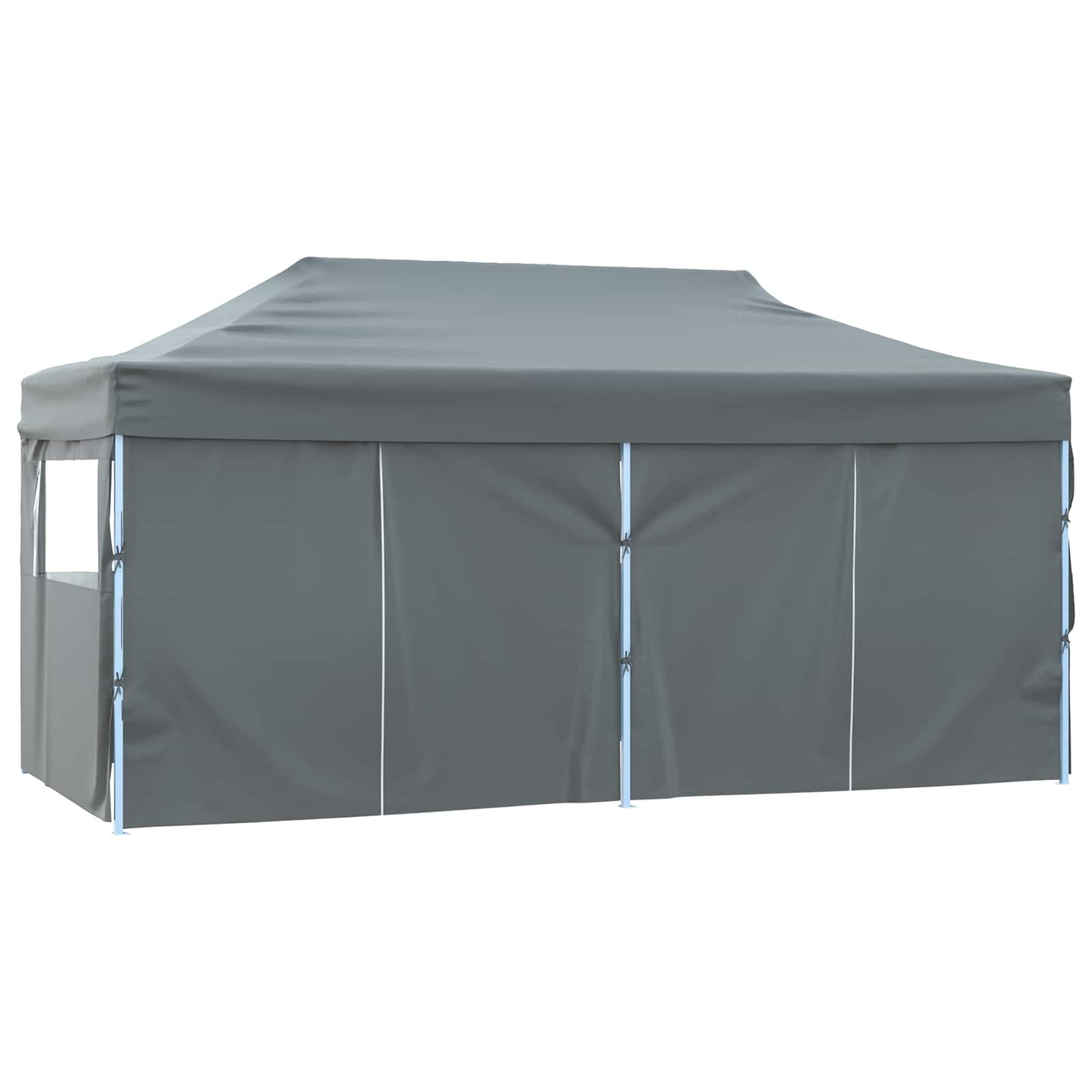 vidaXL Σκηνή Πάρτυ Ανθρακί 291 x 580 x 315 εκ Ύφασμα Όξφορντ