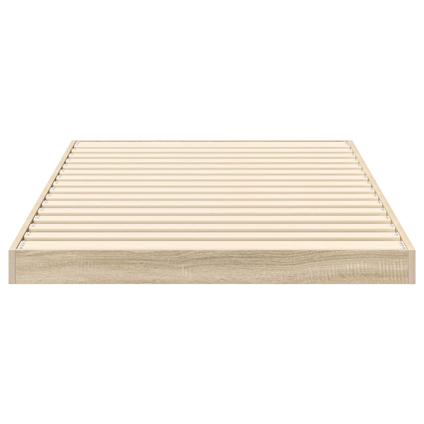 vidaXL Κρεβάτι δαπέδου Σονόμα 75 x 190 cm Επεξεργασμένο Ξύλο