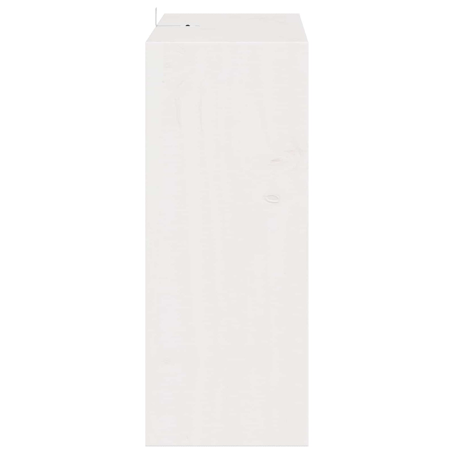 vidaXL Ράφι Κρασιού 4 pcs Λευκό 62 x 25 x 62 cm Στερεά ξυλεία πεύκου