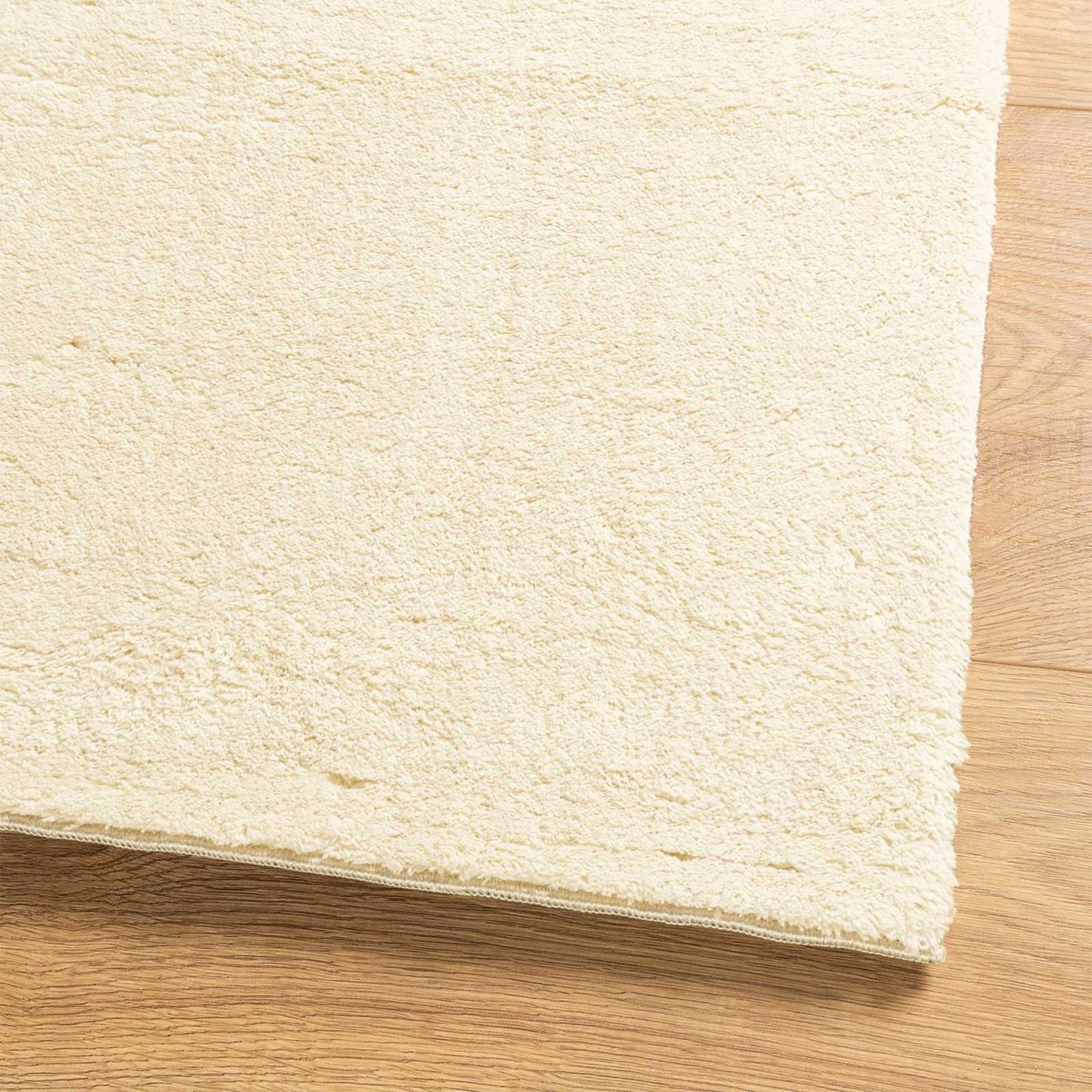 vidaXL Χαλιά χώρου Ορθογώνιος HUARTE Κρεμ 300 x 80 εκ. Πολυεστέρας