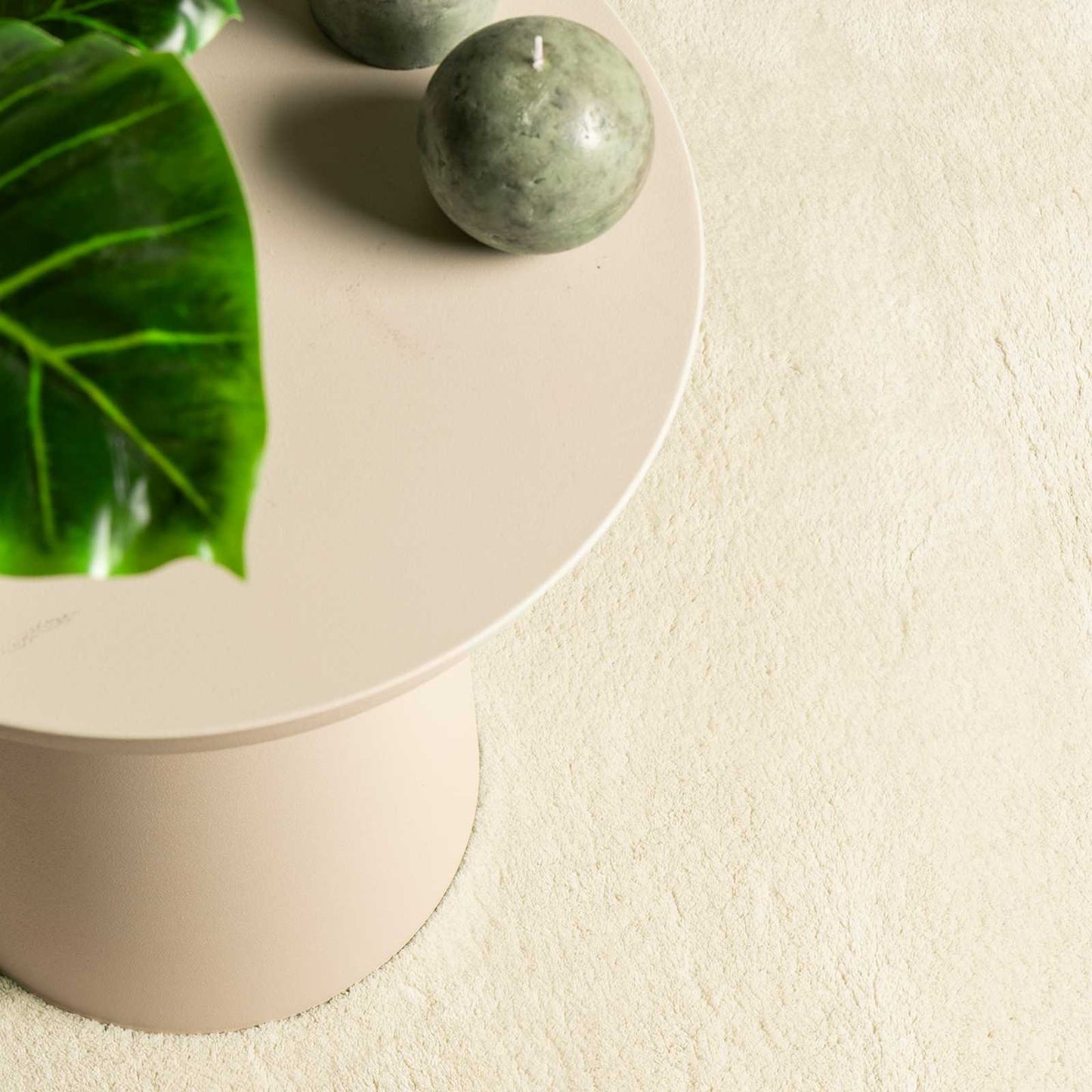 vidaXL Χαλιά χώρου Ορθογώνιος HUARTE Κρεμ 400 x 80 cm Πολυεστέρας