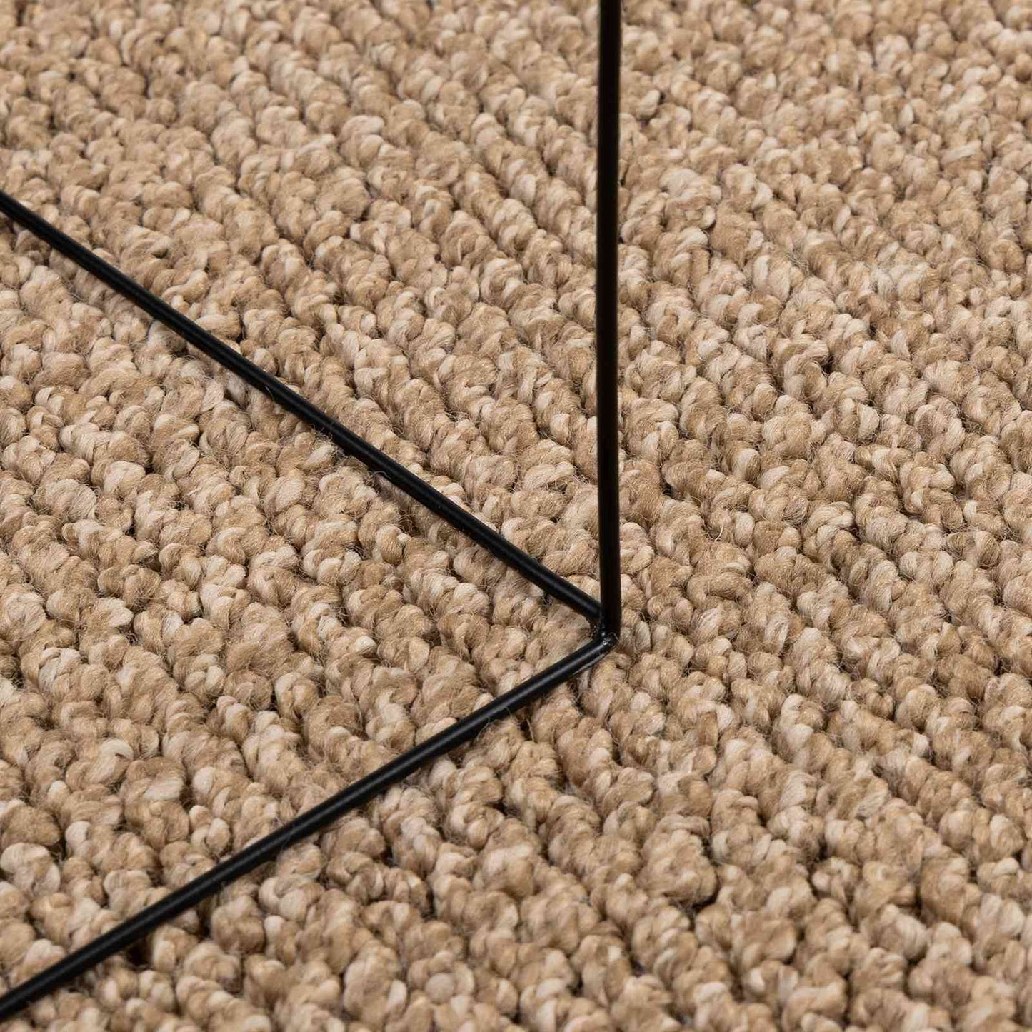 vidaXL Χαλιά χώρου Ορθογώνιος AGIRA Φυσικό 150 x 80 cm Πολυεστέρας