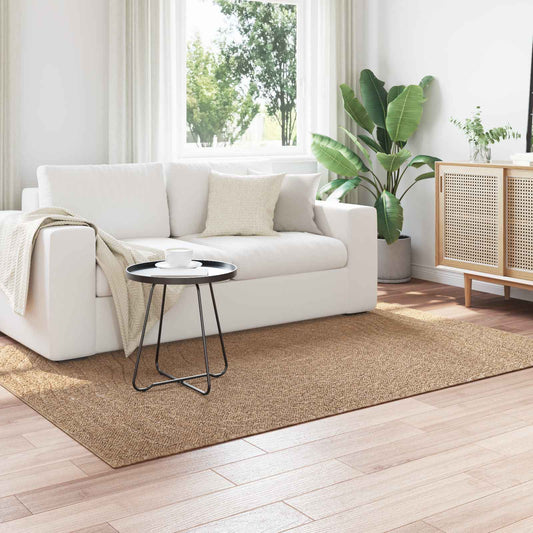 vidaXL Χαλιά χώρου Μουάρ AGIRA Φυσικό 230 x 160 εκ Πολυεστέρας