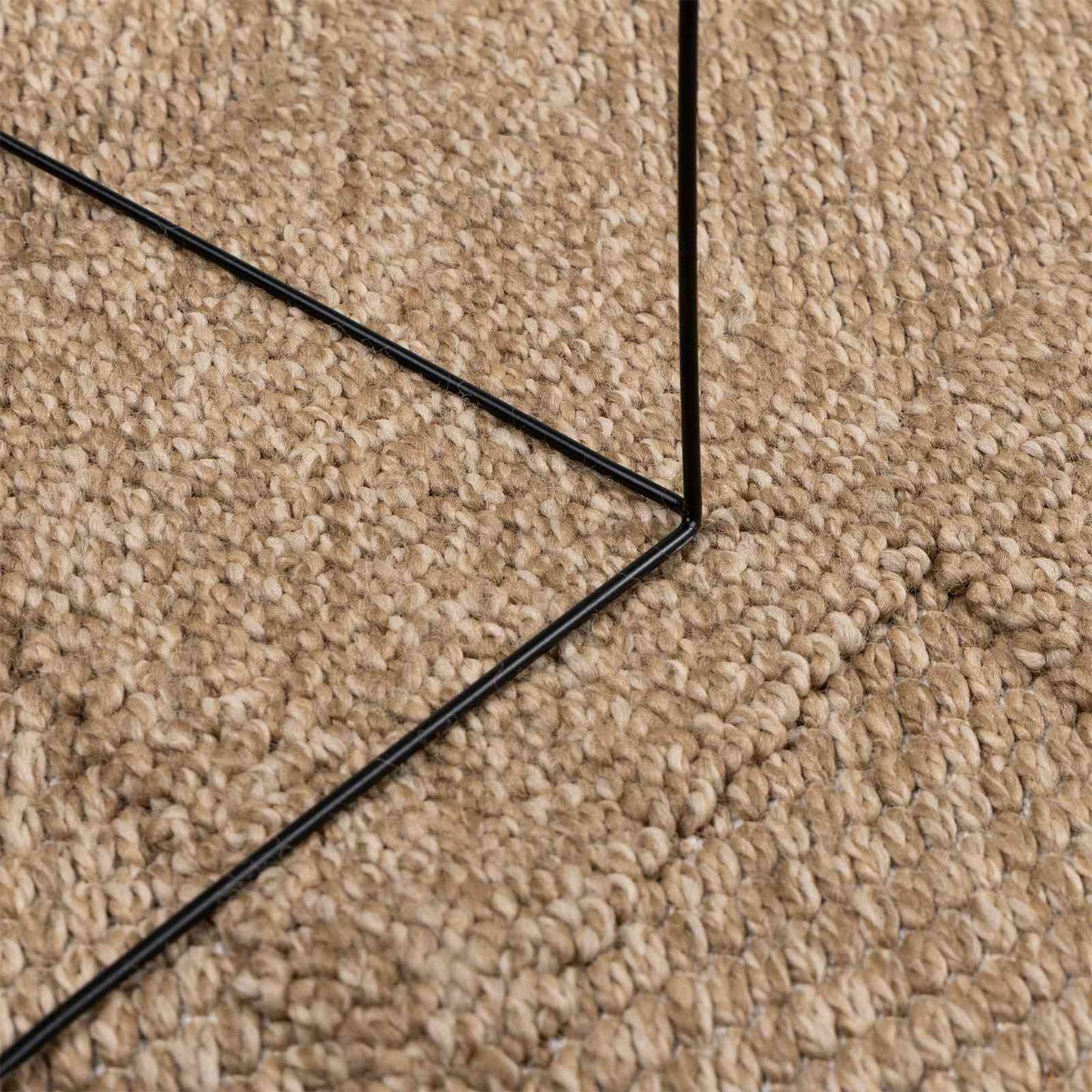 vidaXL Χαλιά χώρου Ορθογώνιος AGIRA Φυσικό 200 x 140 cm Πολυεστέρας