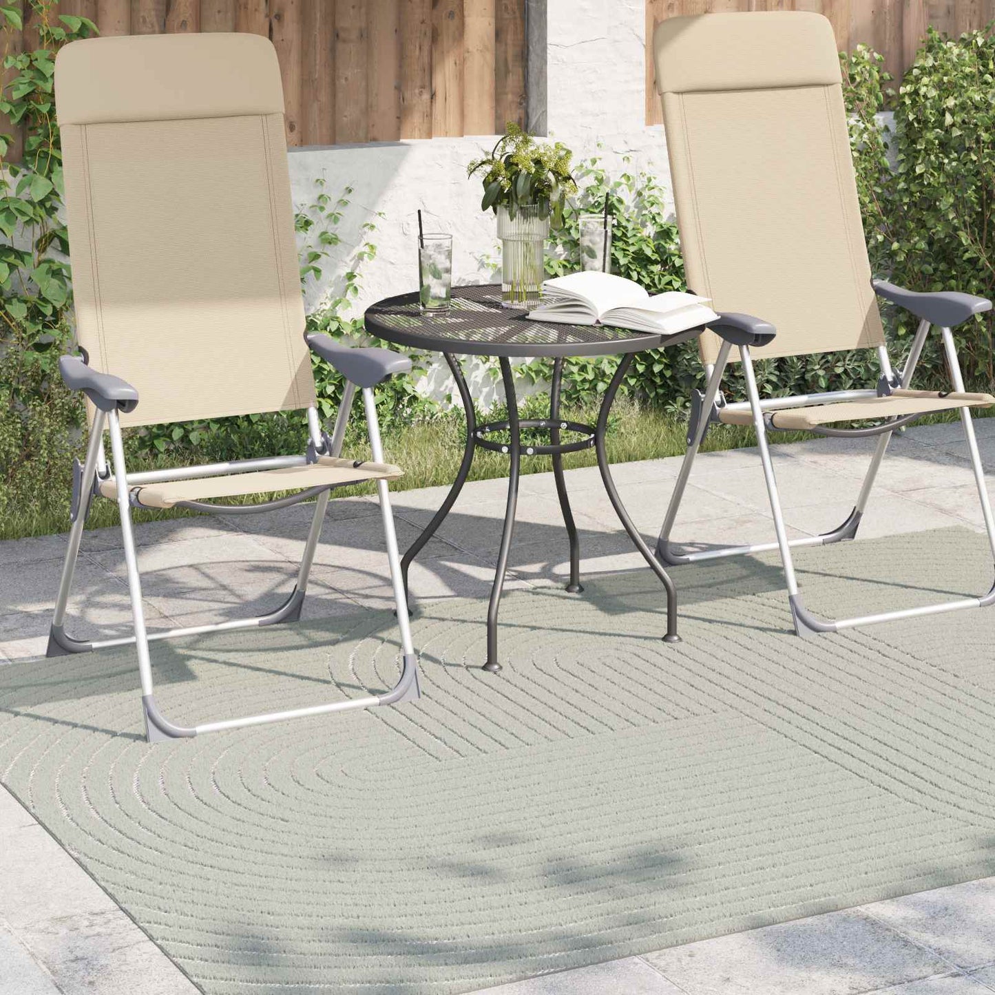 vidaXL Χαλιά χώρου Ορθογώνιος PALMERAS Πράσινο 200 x 140 cm